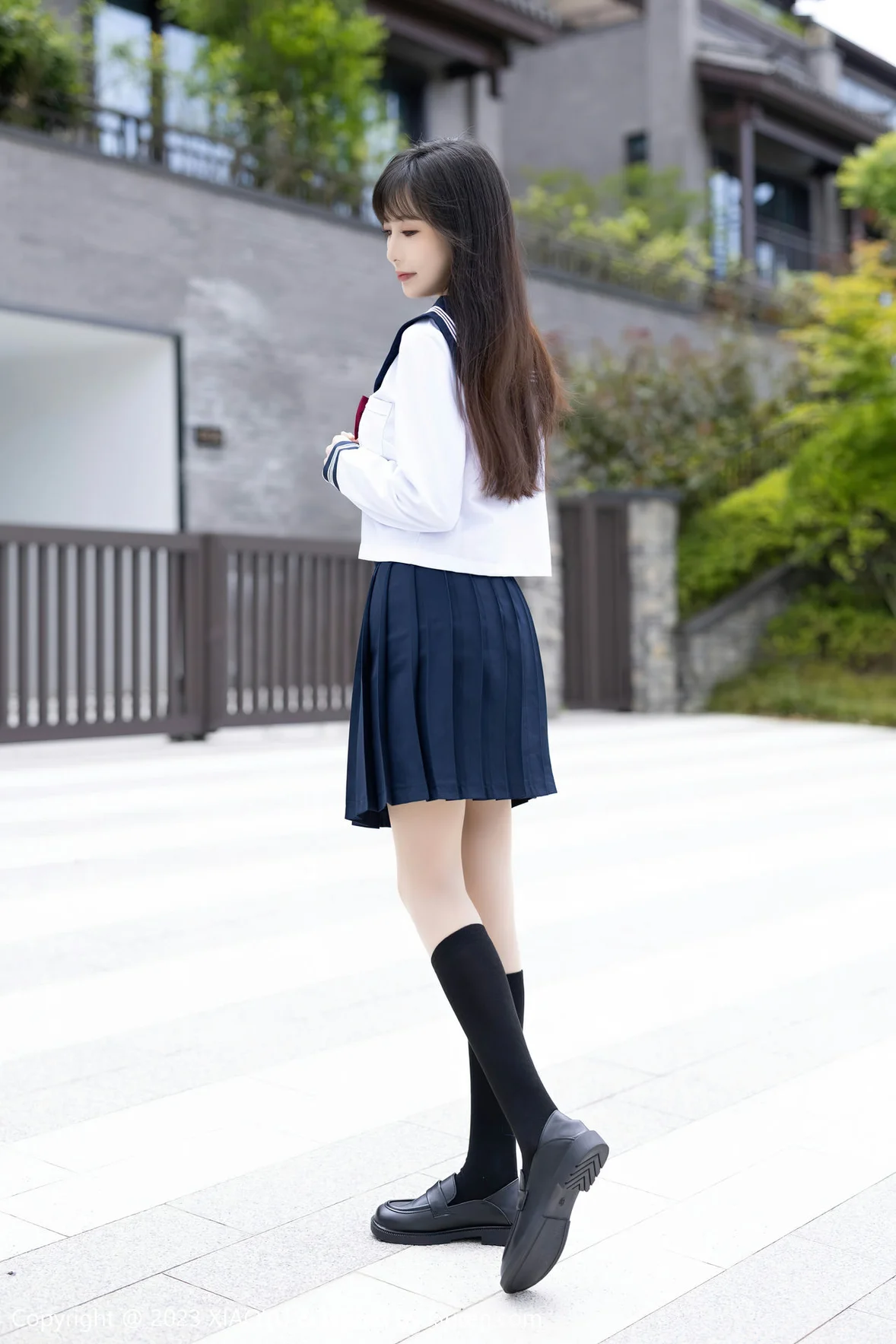 XIAOYU 语画界 Vol.1045 林星阑 学生服贵州旅拍 [97P]