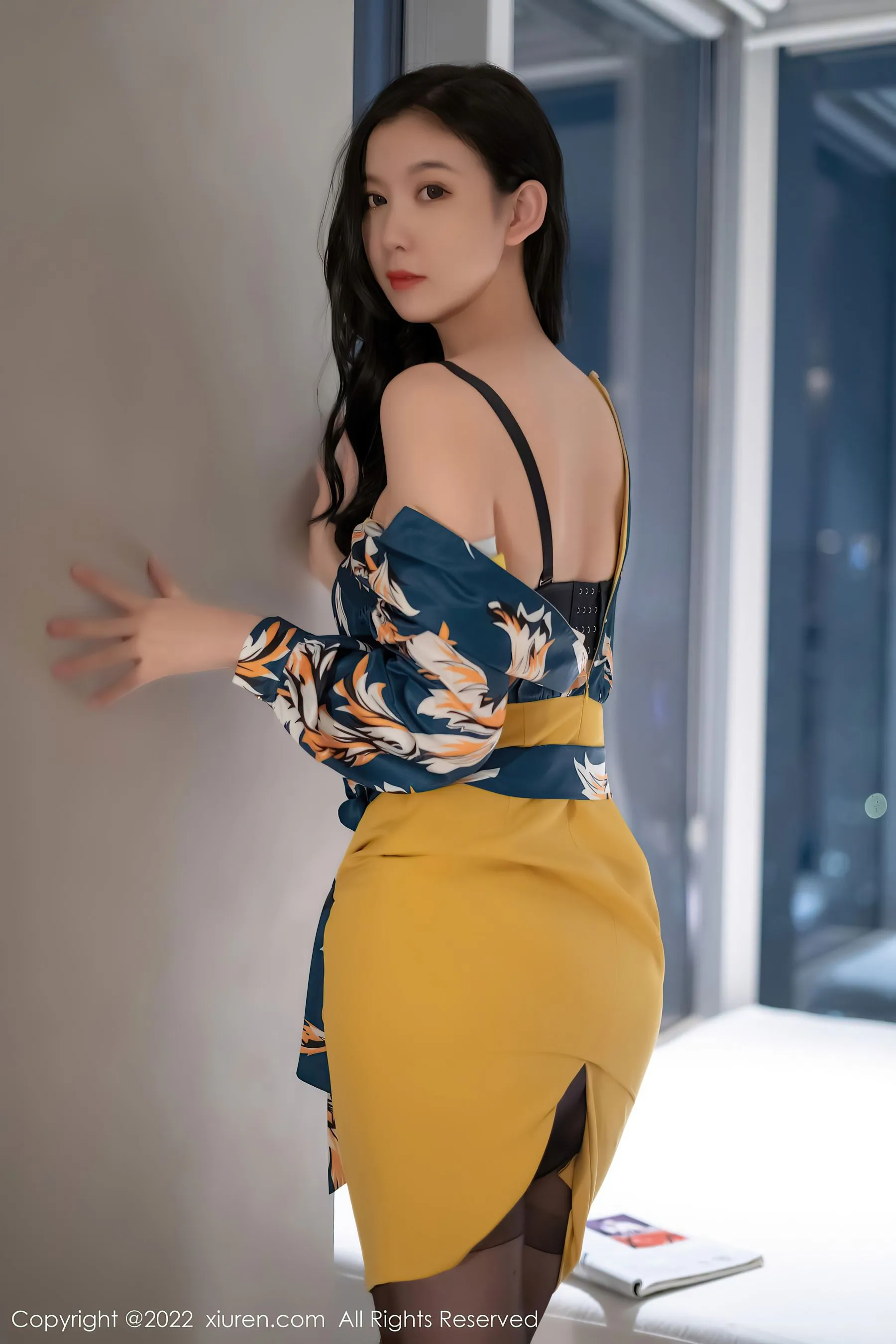 秀人网 No.4880 李雅柔182CM 黑丝美腿 插图1