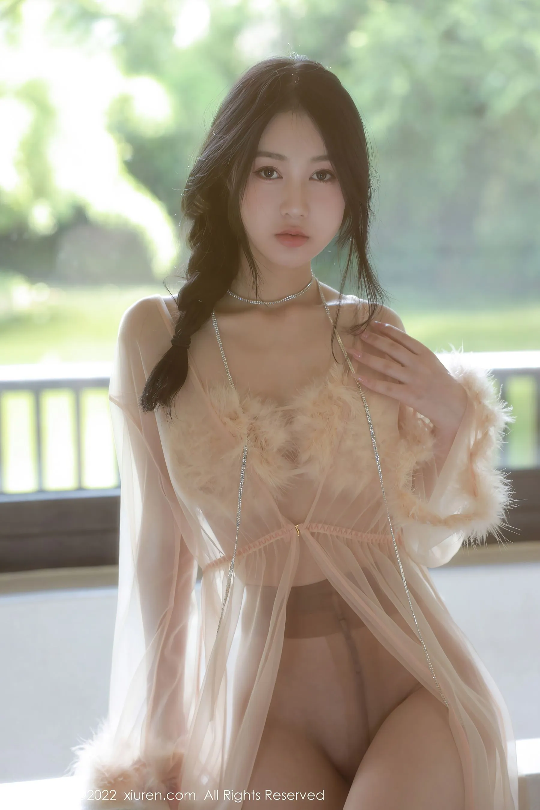 秀人网 No.5796 谢晚晚 插图1