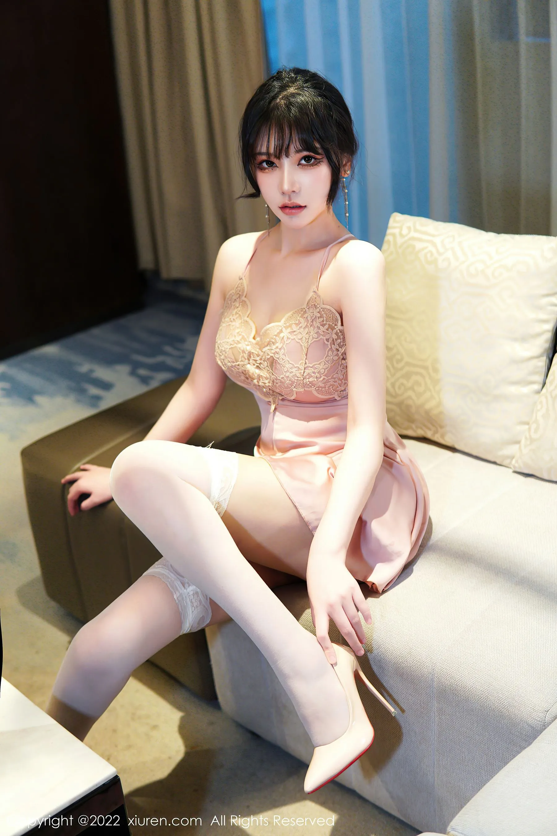 秀人网 No.6022 桃桃子 插图1