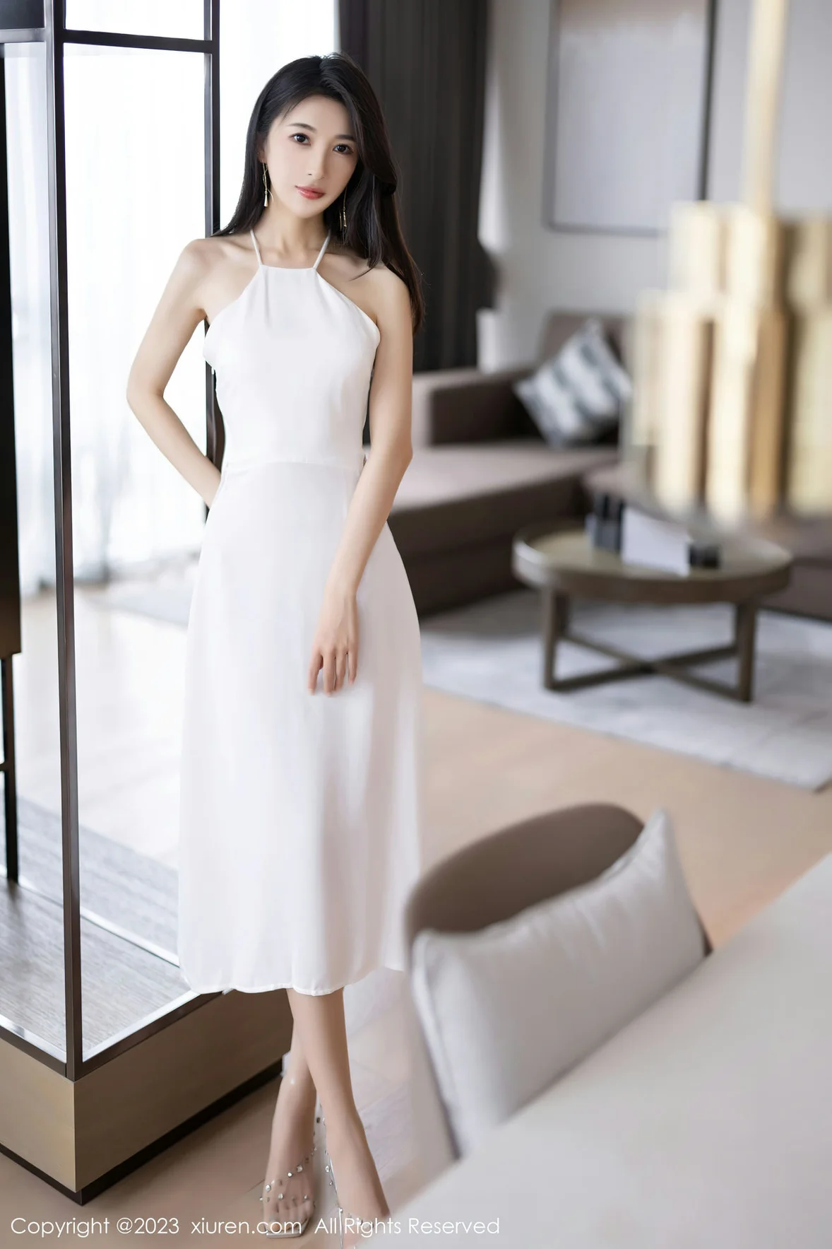 XiuRen 秀人 No.6817 林乐一 网状链式内衣性感写真 [83P] 插图1