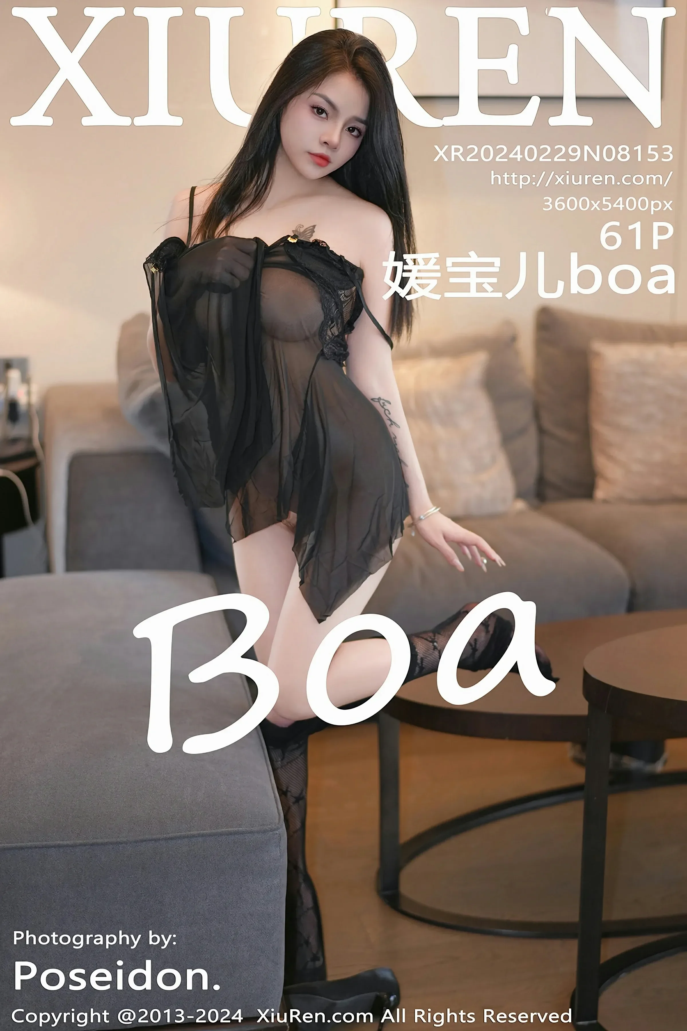 XiuRen 秀人 No.8153 媛宝儿boa [61P] 插图1