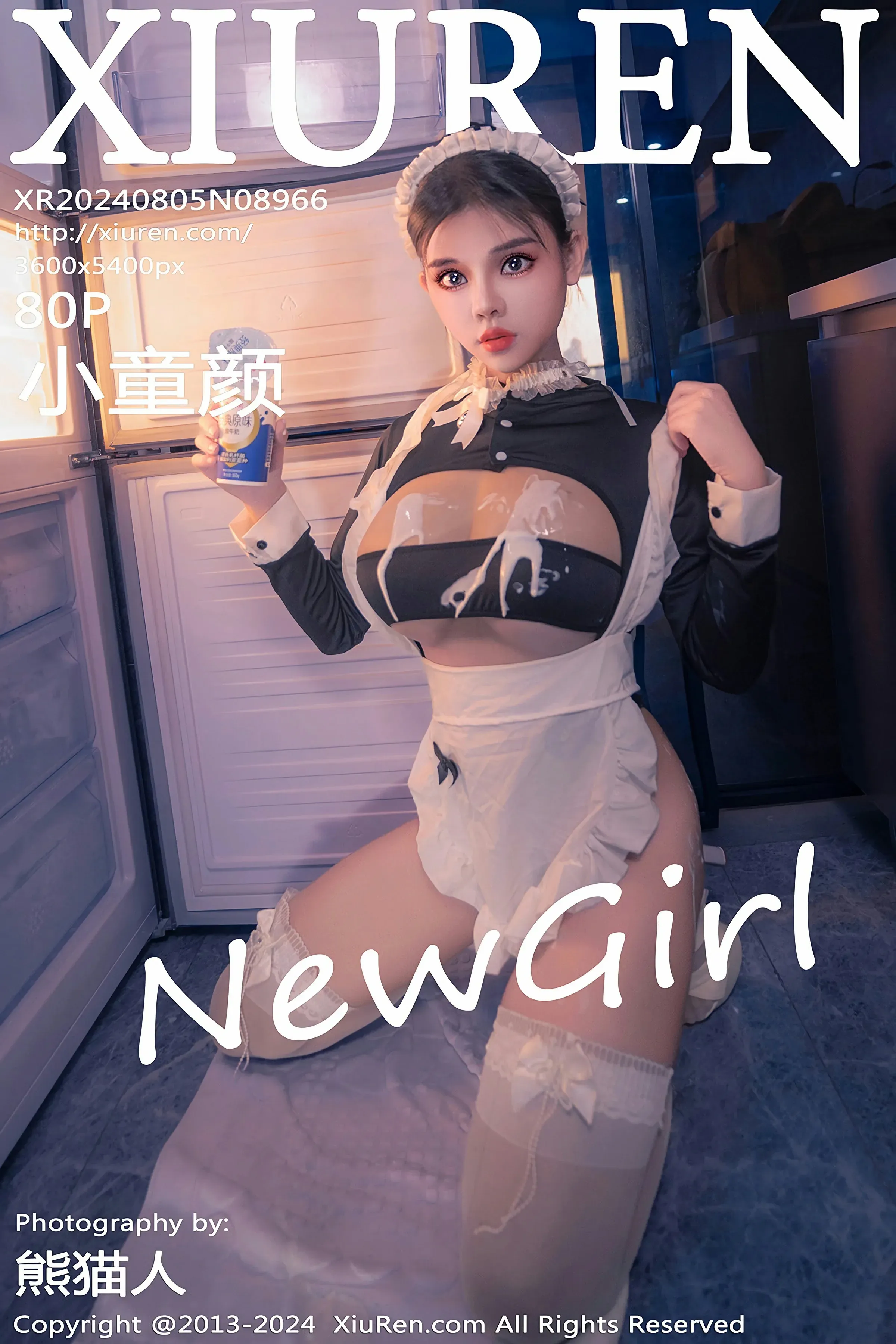 XiuRen 秀人 No.8966 小童颜 新人模特 [80P] 插图1