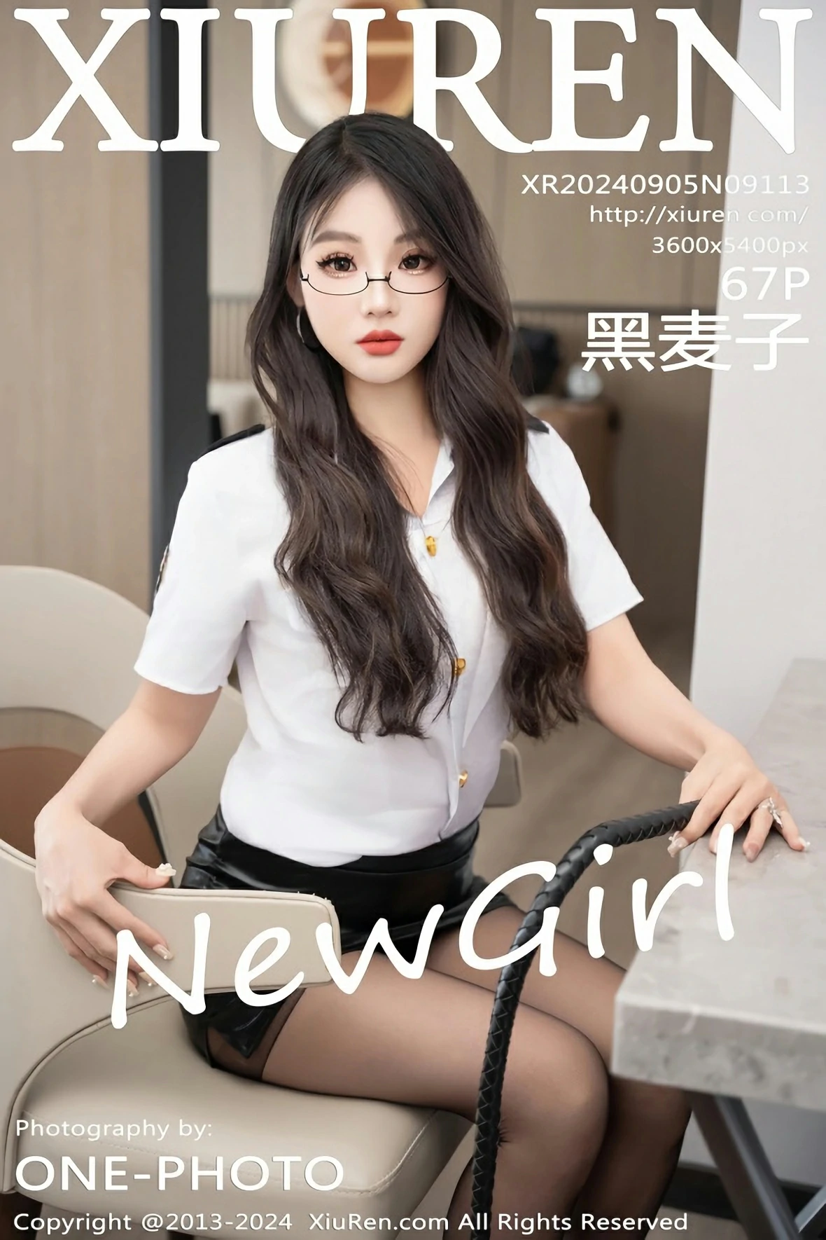 XiuRen 秀人 No.9113 黑麦子 新人模特 [67P] 插图1