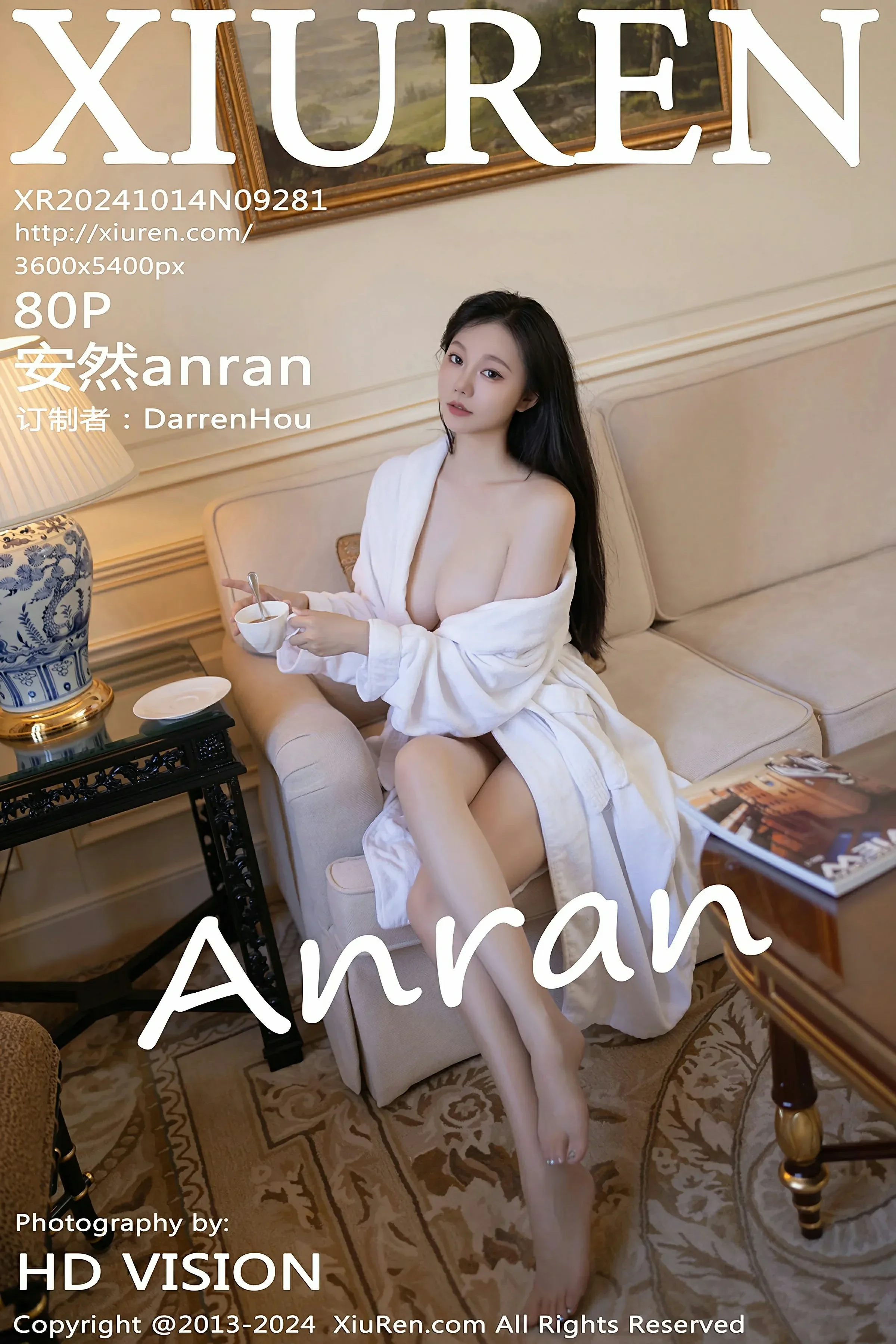 XiuRen 秀人 No.9281 安然anran [80P] 插图1