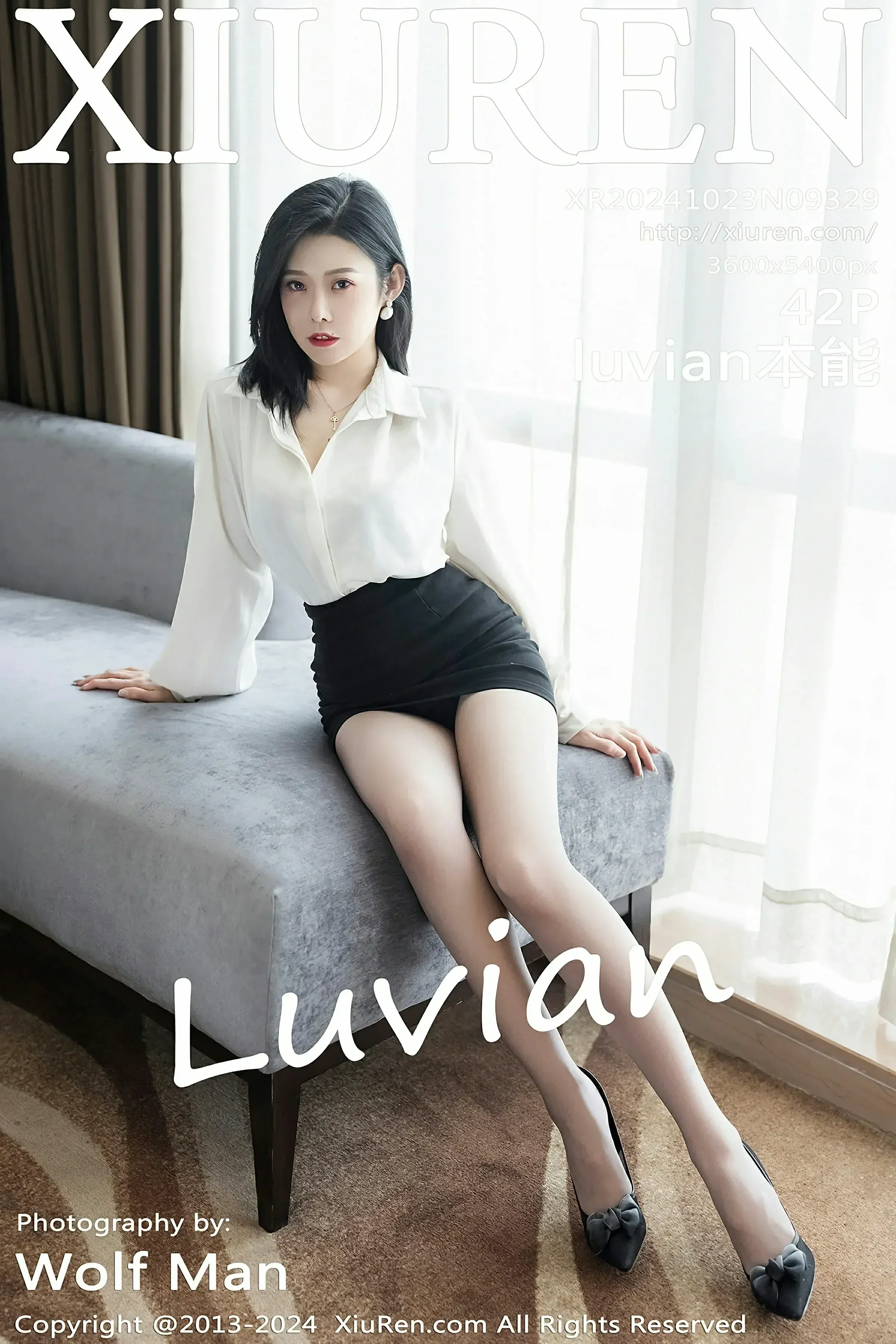 XiuRen 秀人 No.9329 luvian本能 [42P] 插图1