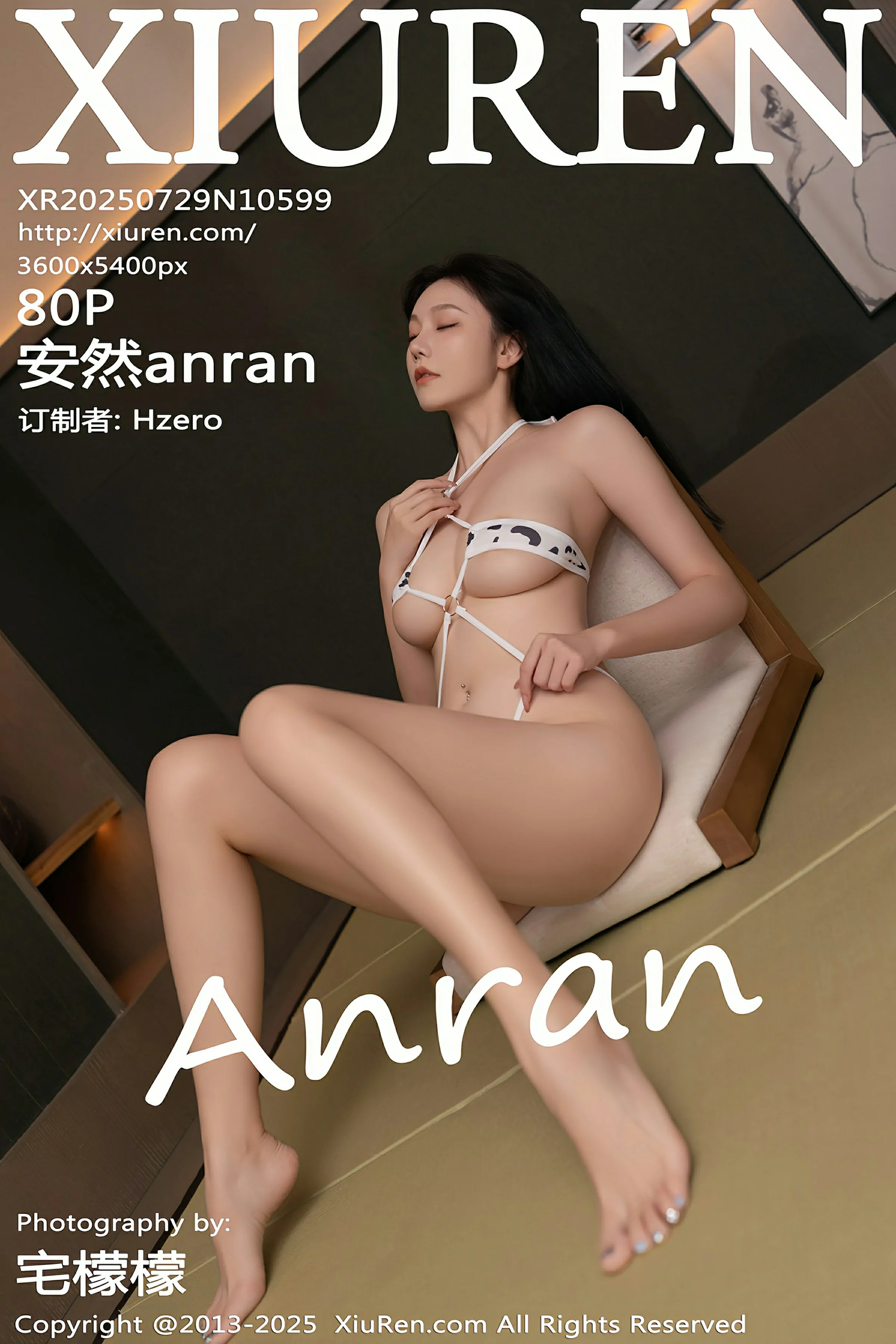 秀人网 No.10599 安然anran [80P] 插图1