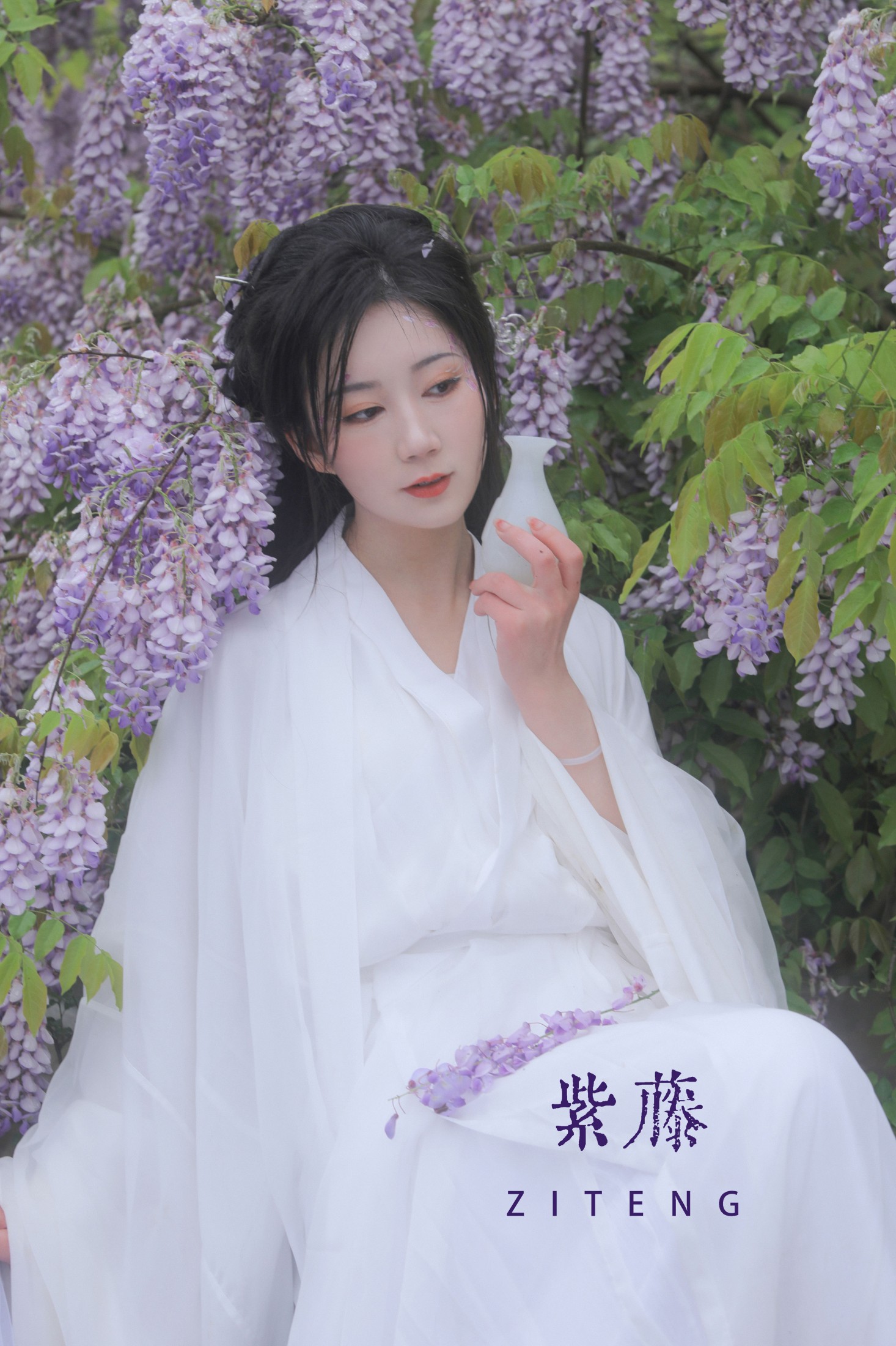 文鱼 – 《紫藤》[25P] 插图1