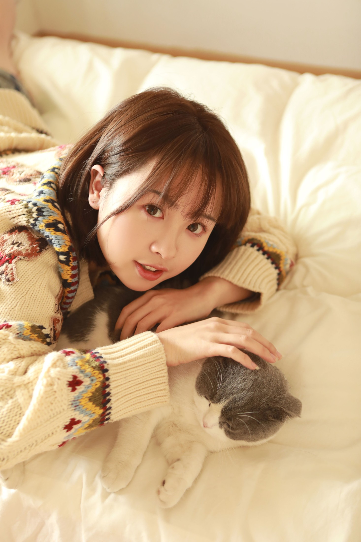 大元梦二 – 《她和她的猫》[34P] 插图5