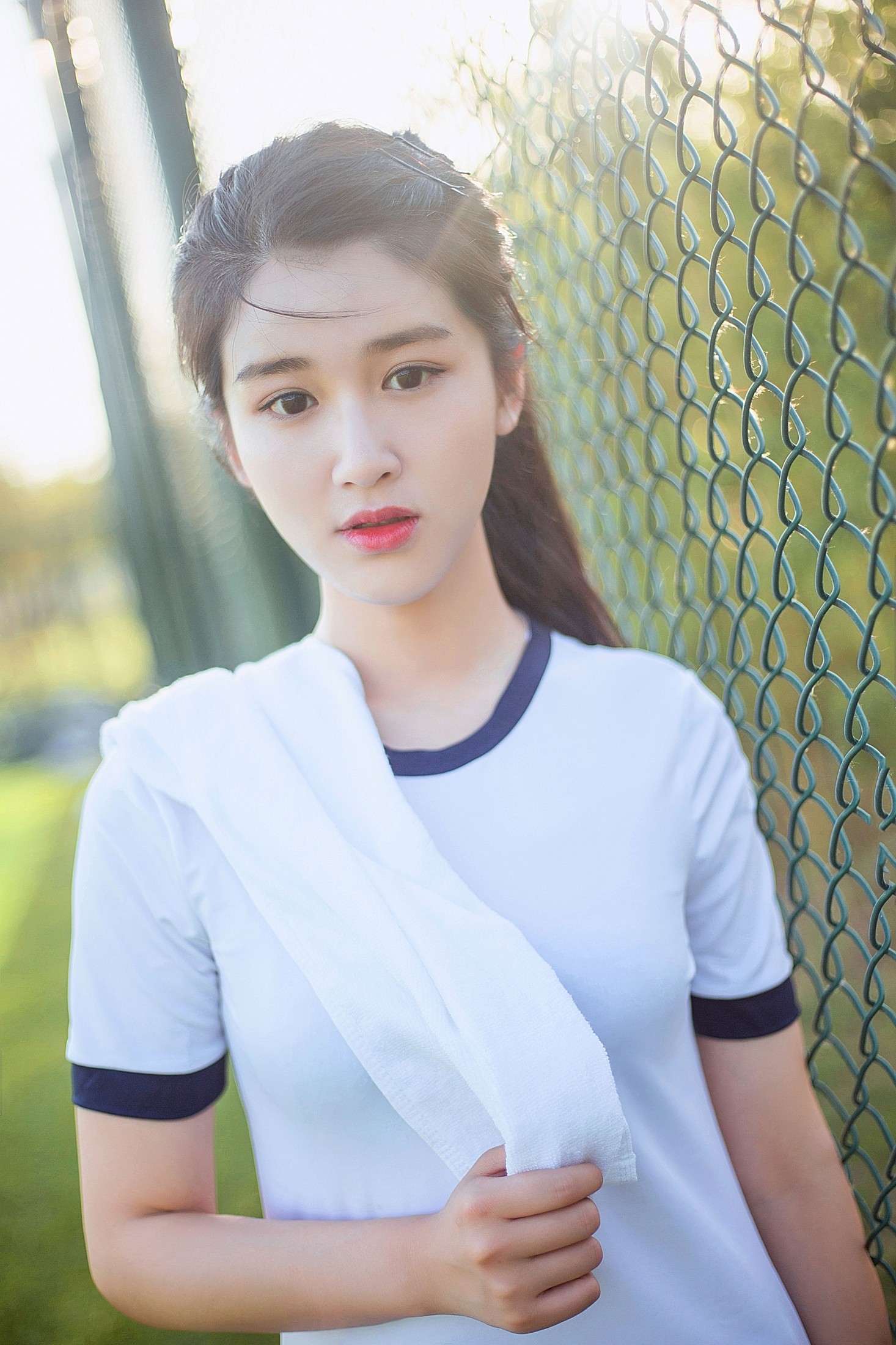 尚熠晗Momooly  – 《操场元气少女》[21P] 插图4