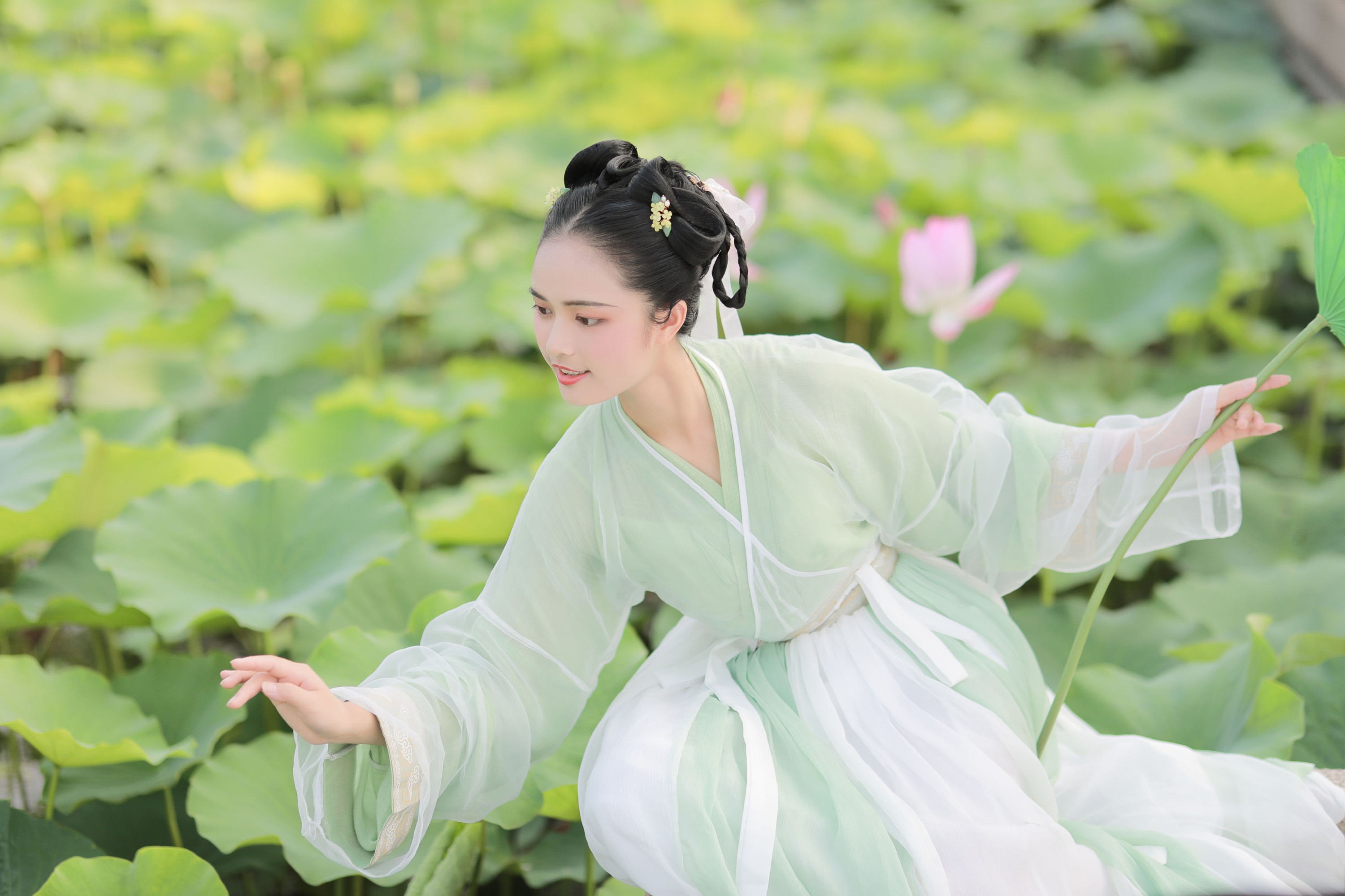 溪木若颖 – 《荷趣》[23P] 插图5