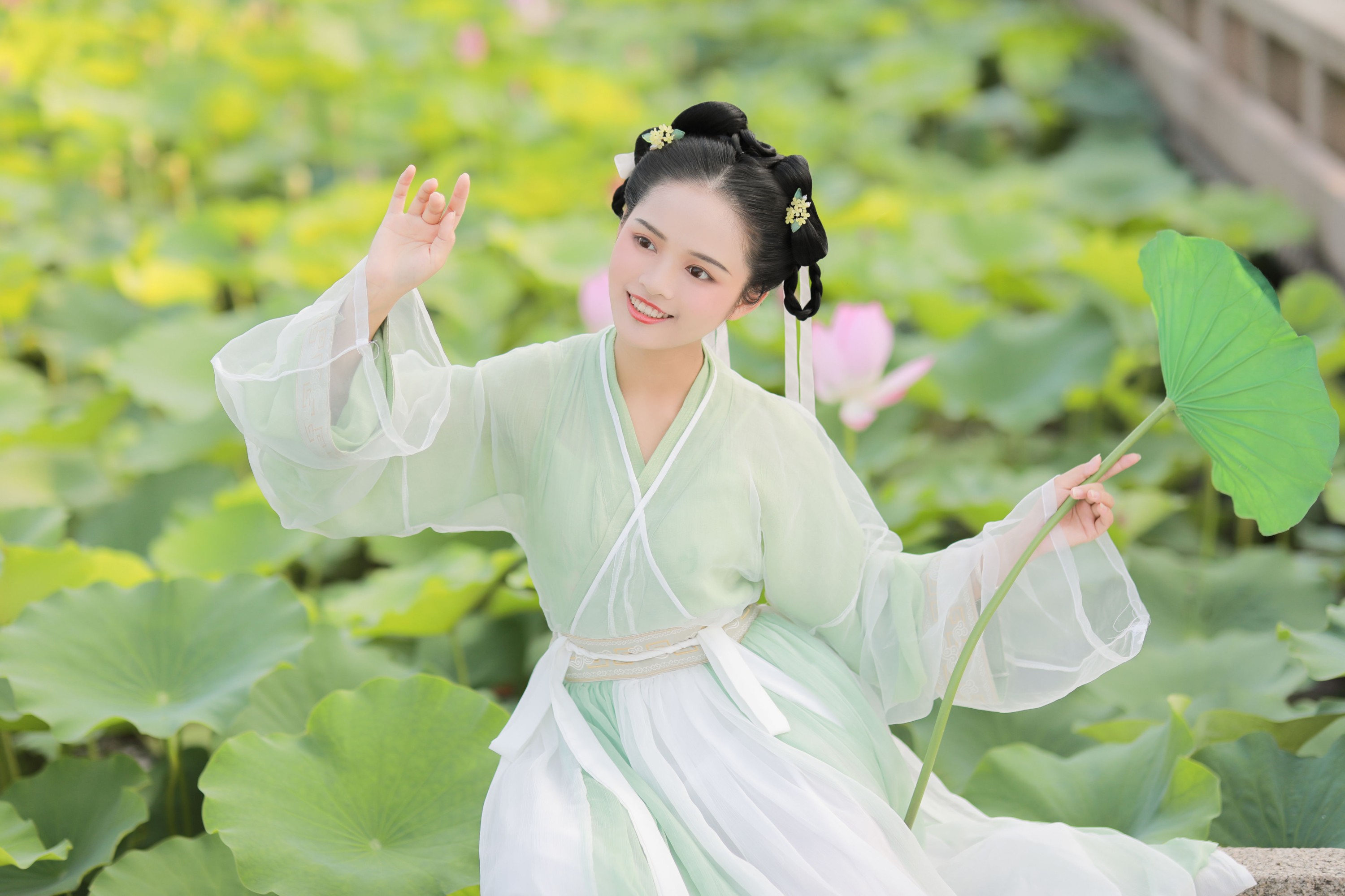 溪木若颖 – 《荷趣》[23P] 插图4