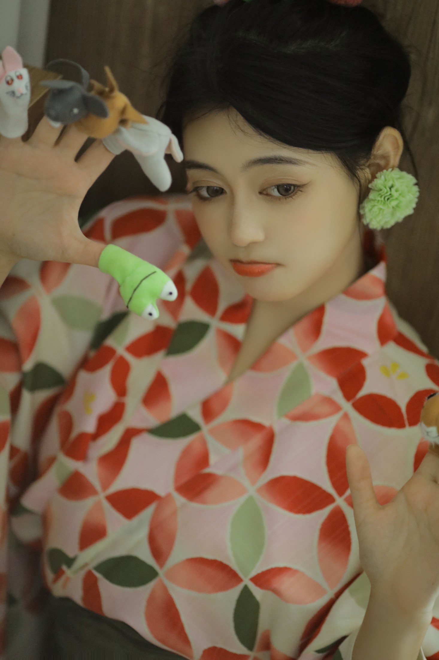 傅四维儿 – 《和服少女宅家记》[21P] 插图5