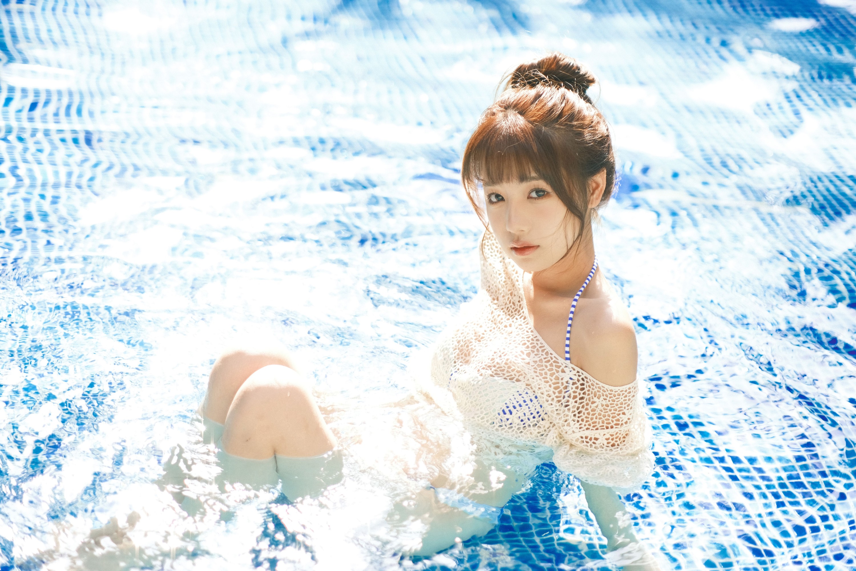 温思儿vv – 《夏日泳池》[24P] 插图4