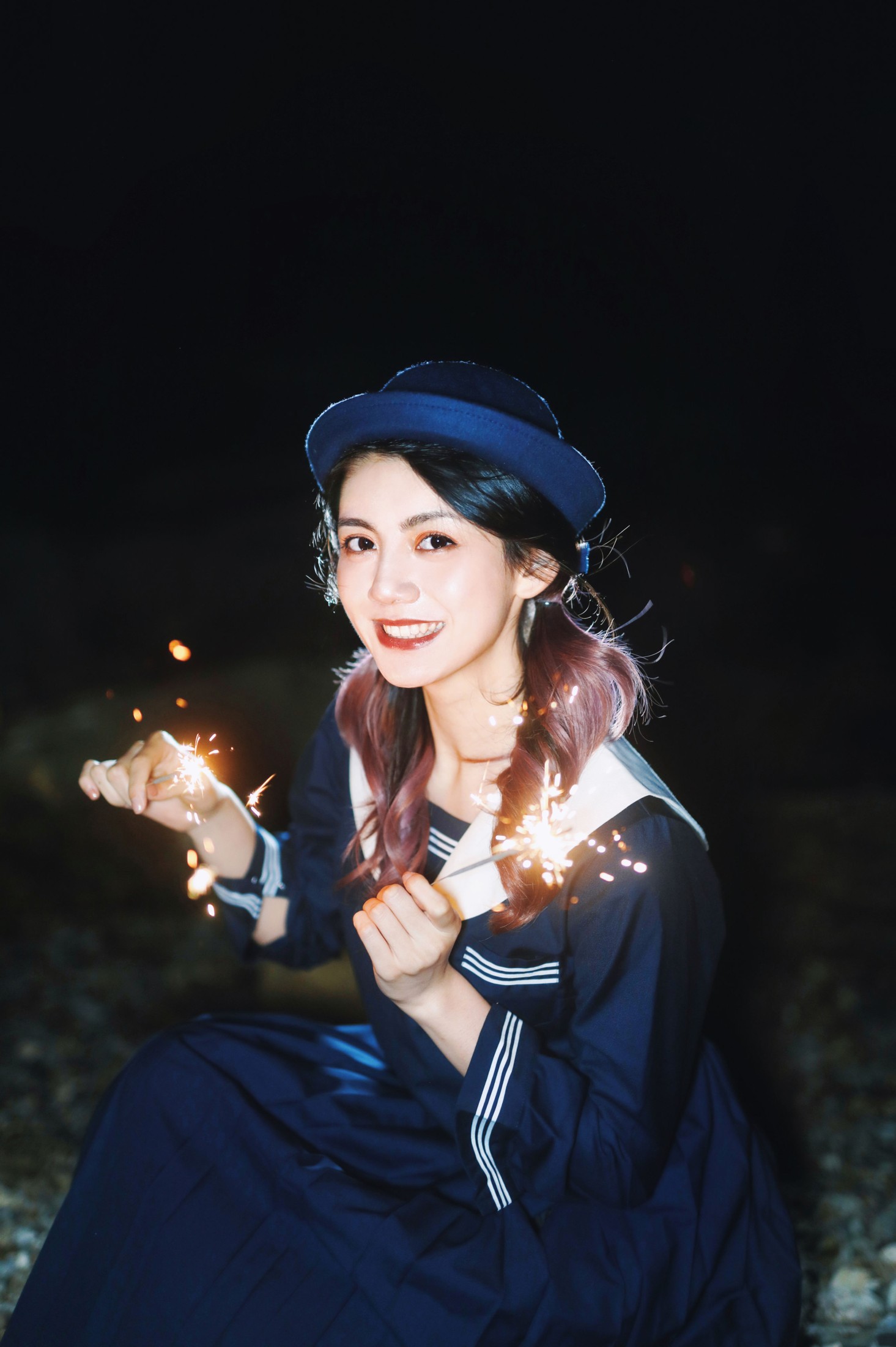 茜akane – 《无人海滩的烟火》[25P] 插图5
