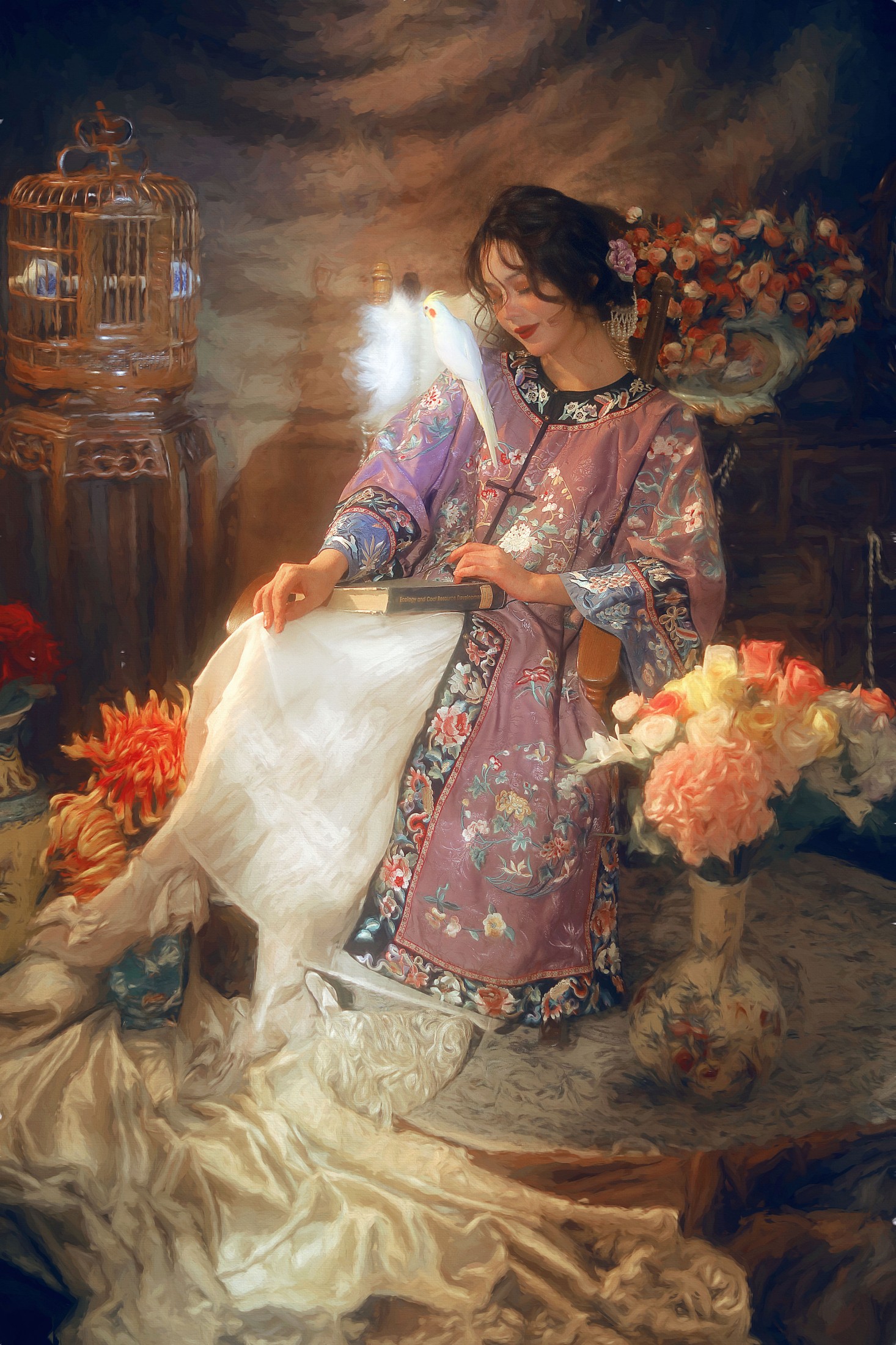 三函女_ – 《油画与清汉女》[25P] 插图3