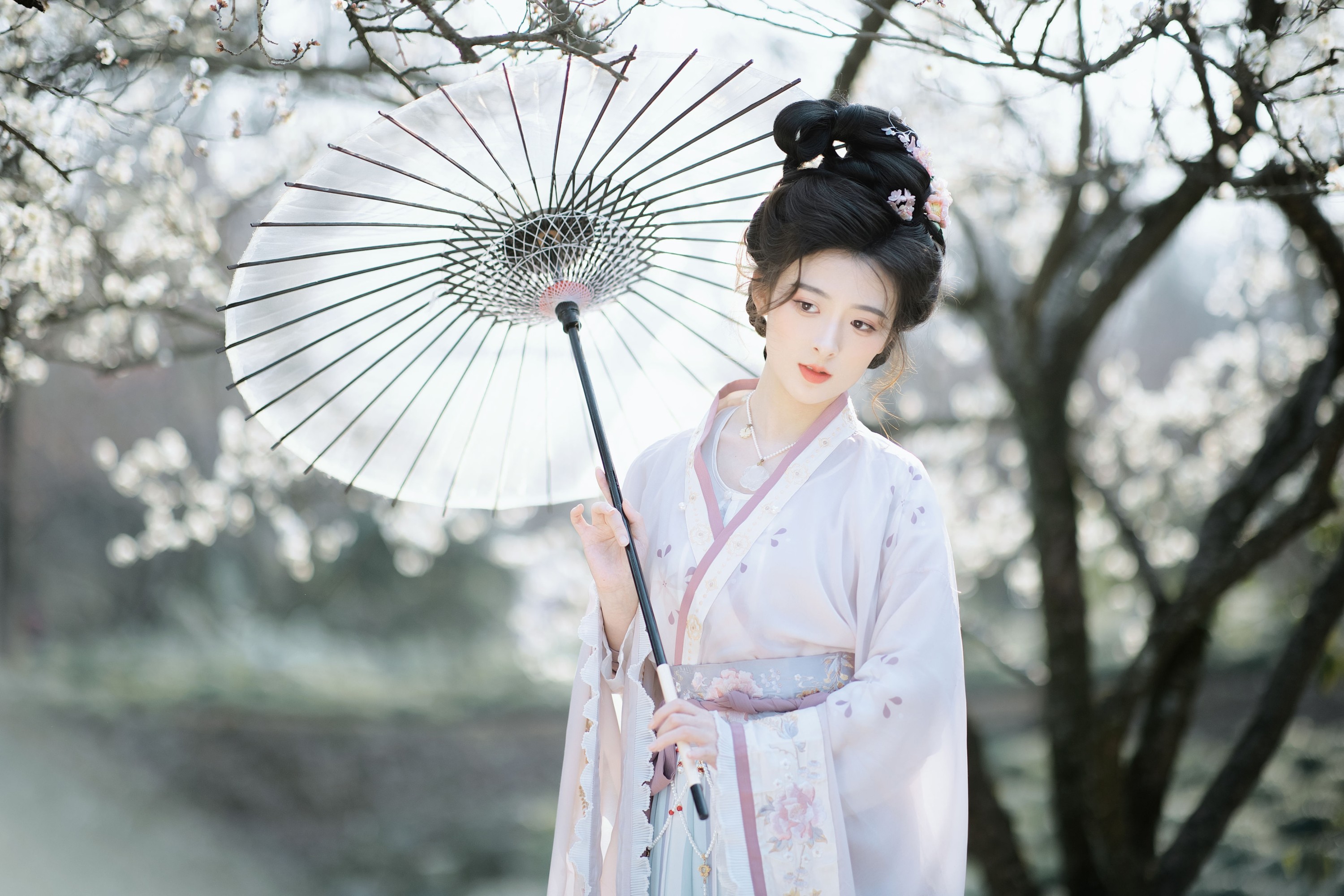 明姝菜菜 – 《初春探梅》[46P] 插图3
