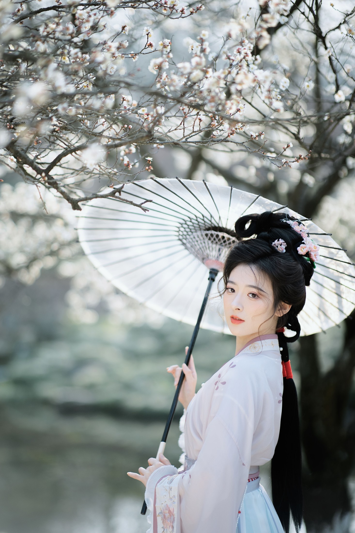 明姝菜菜 – 《初春探梅》[46P] 插图4
