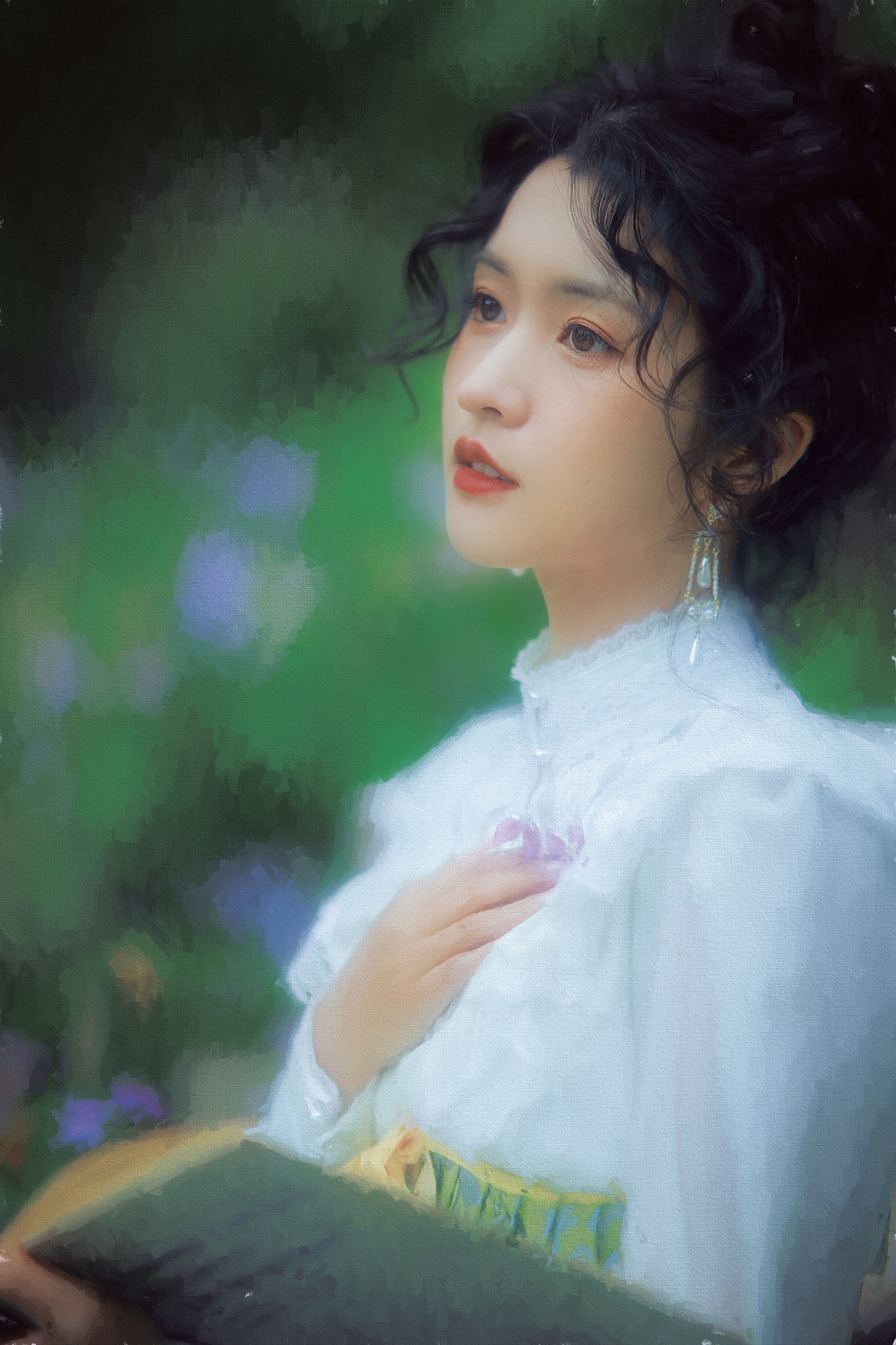一束青 – 《撑阳伞的少女》[24P] 插图4