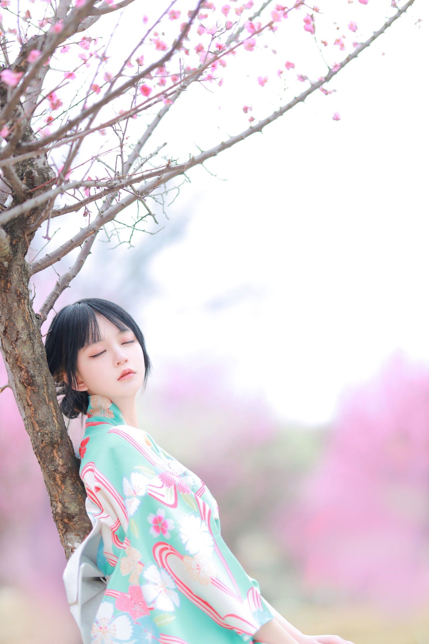 wenyujia – 《和服樱花》[22P] 插图5