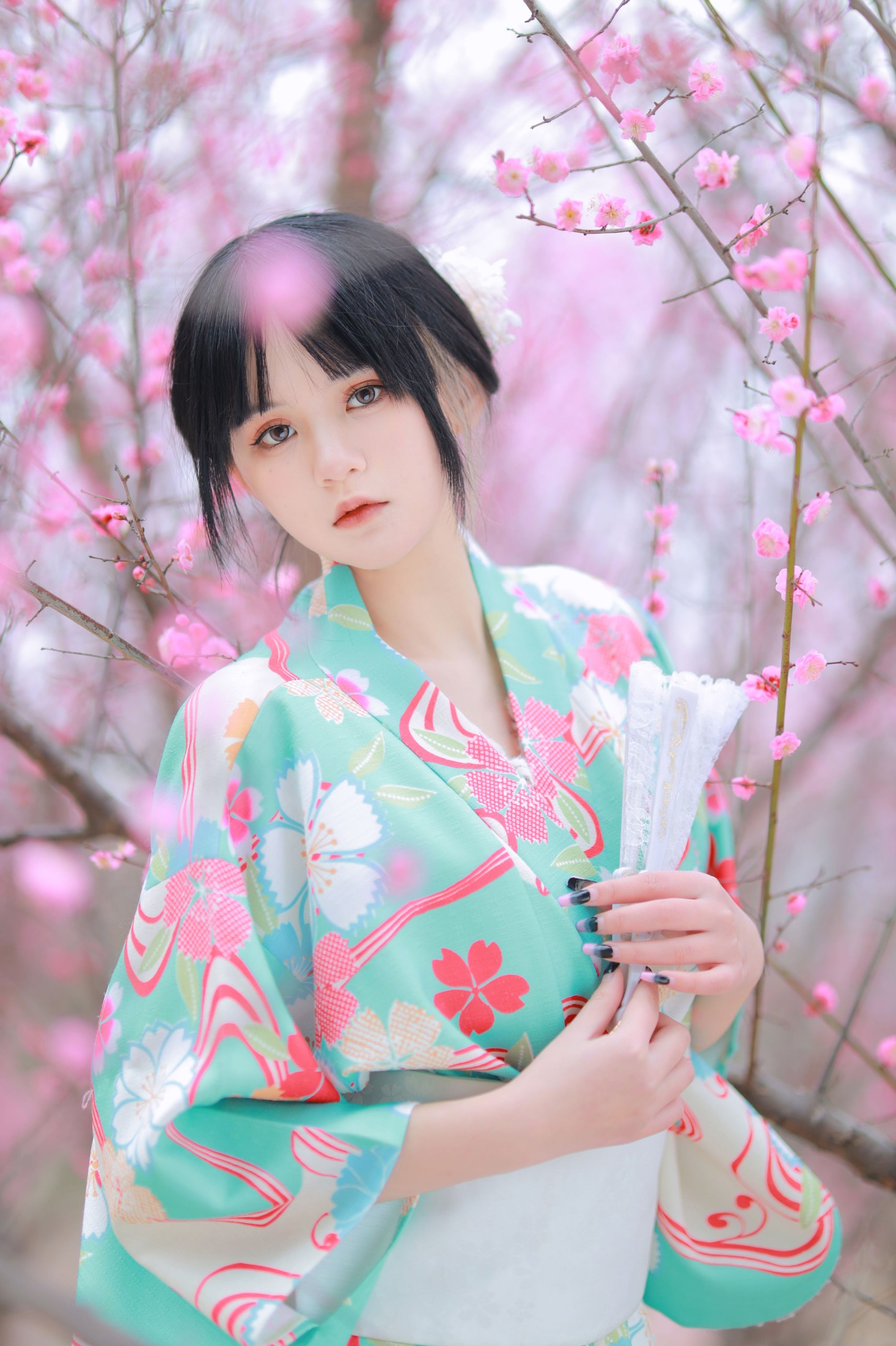 wenyujia – 《和服樱花》[22P] 插图3