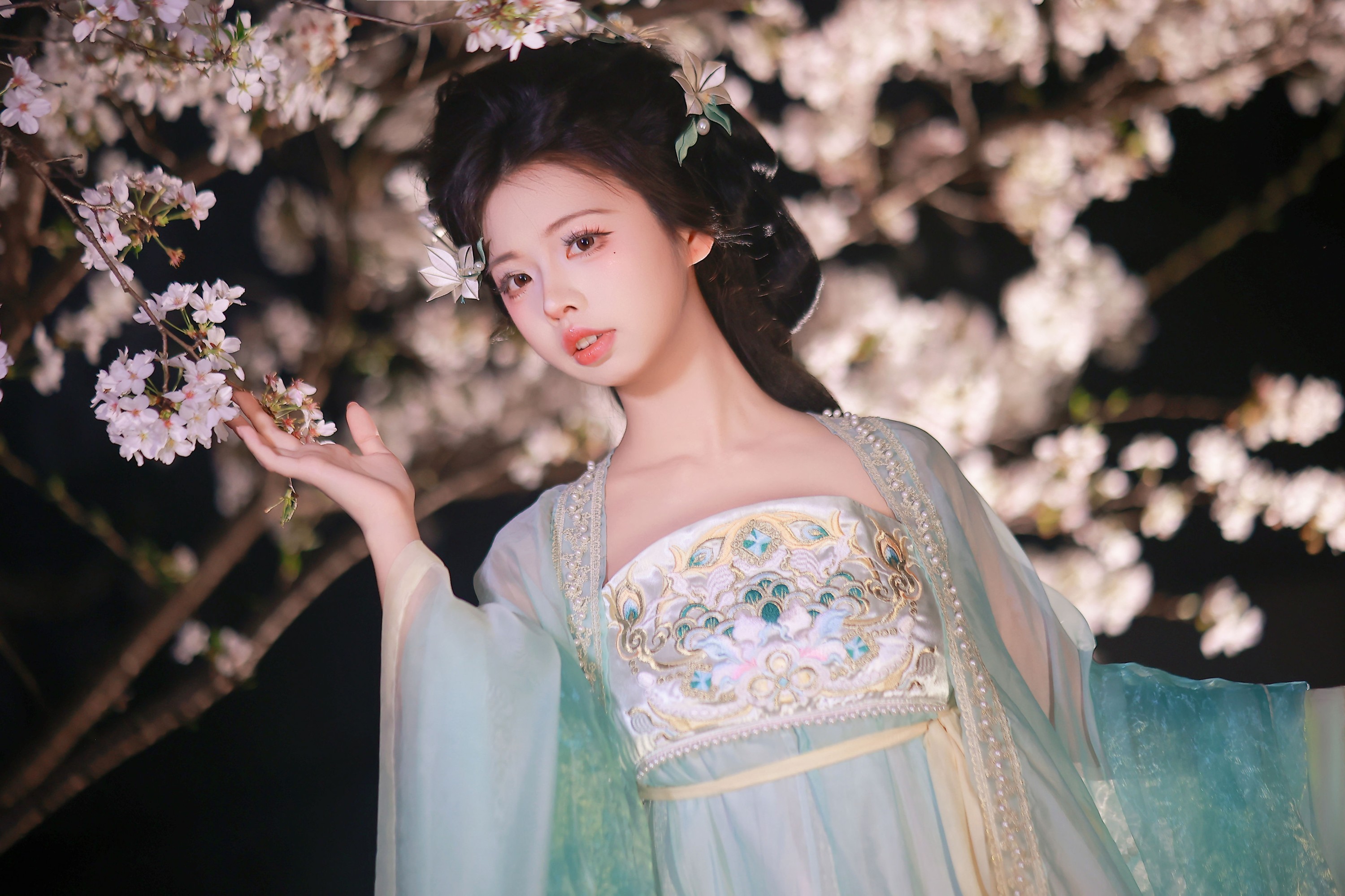 肥肥 – 《樱花与少女》[15P] 插图1