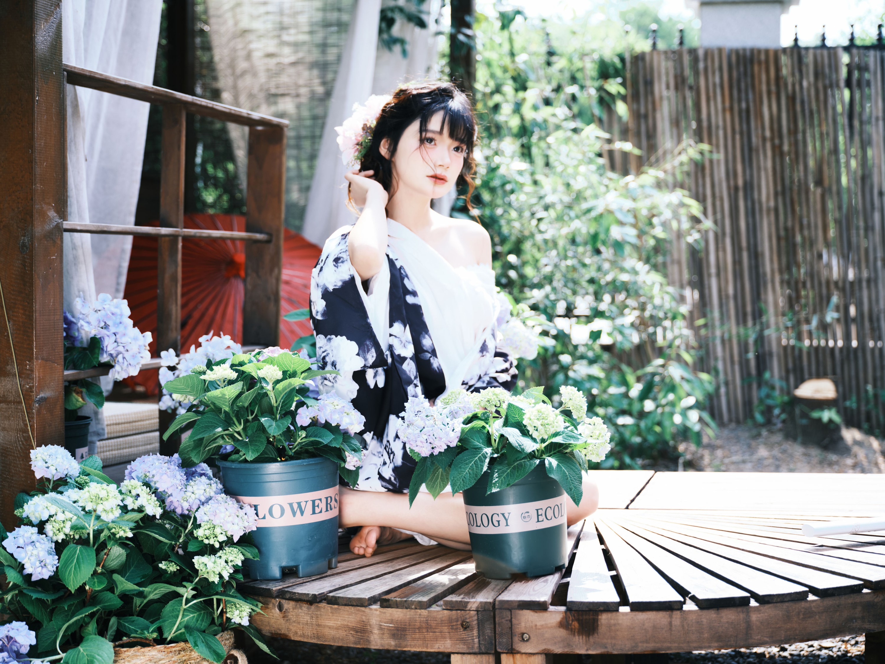 小山早见 – 《和服少女绣球剑》[47P] 插图1