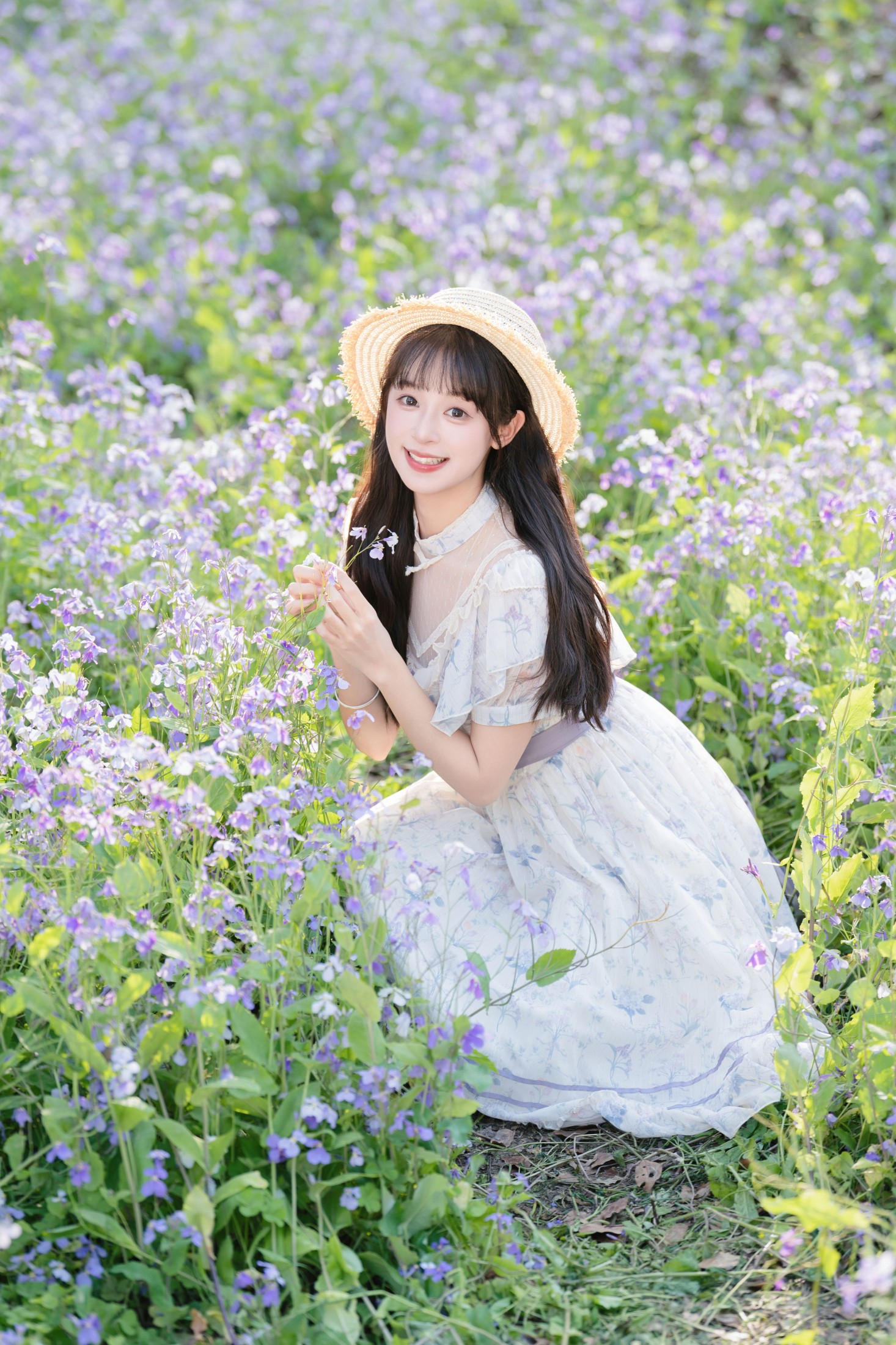 夏芋小年 – 《二月兰花海》[22P] 插图1