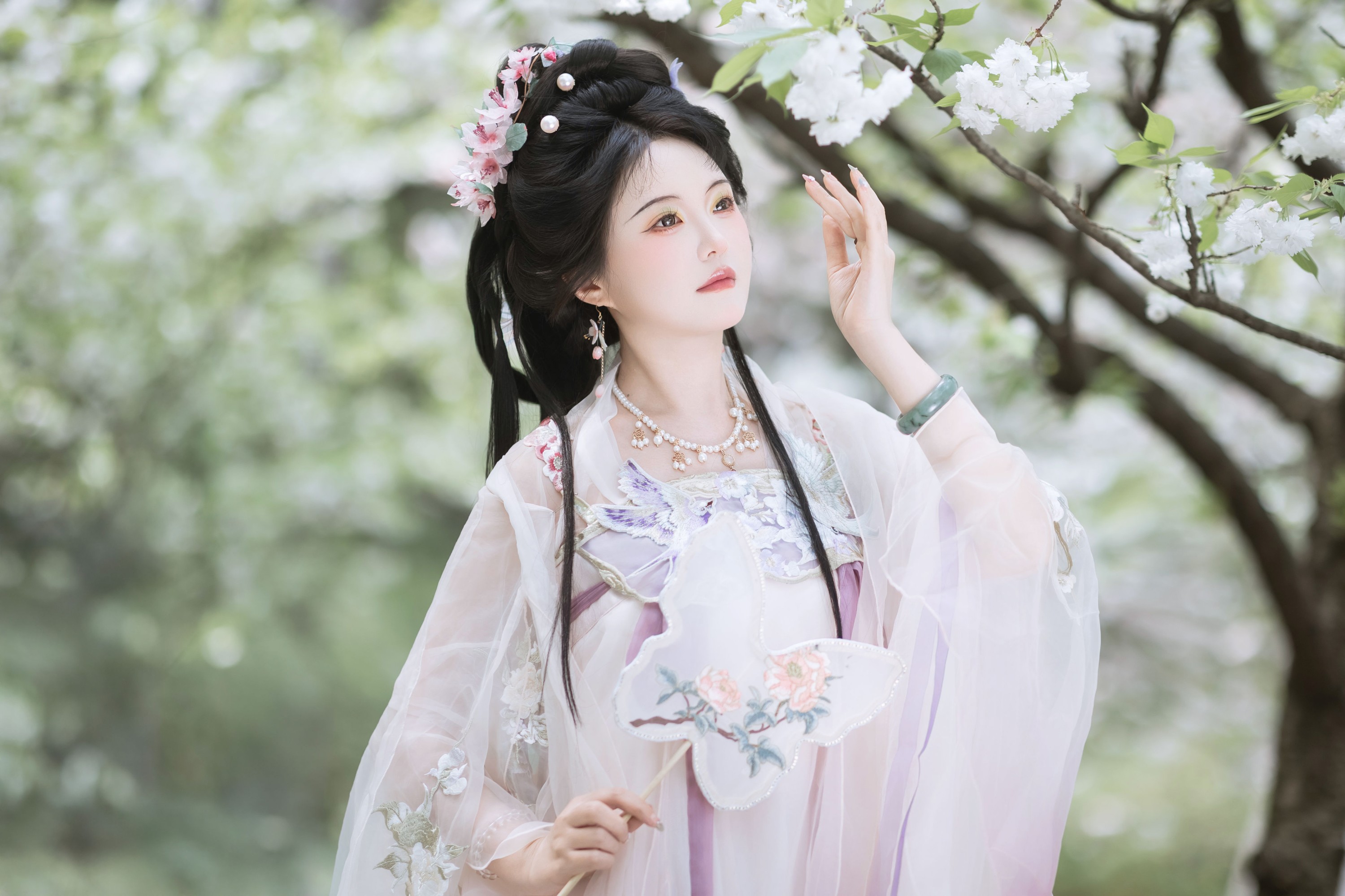璐璐haley – 《樱花似雪》[43P] 插图1