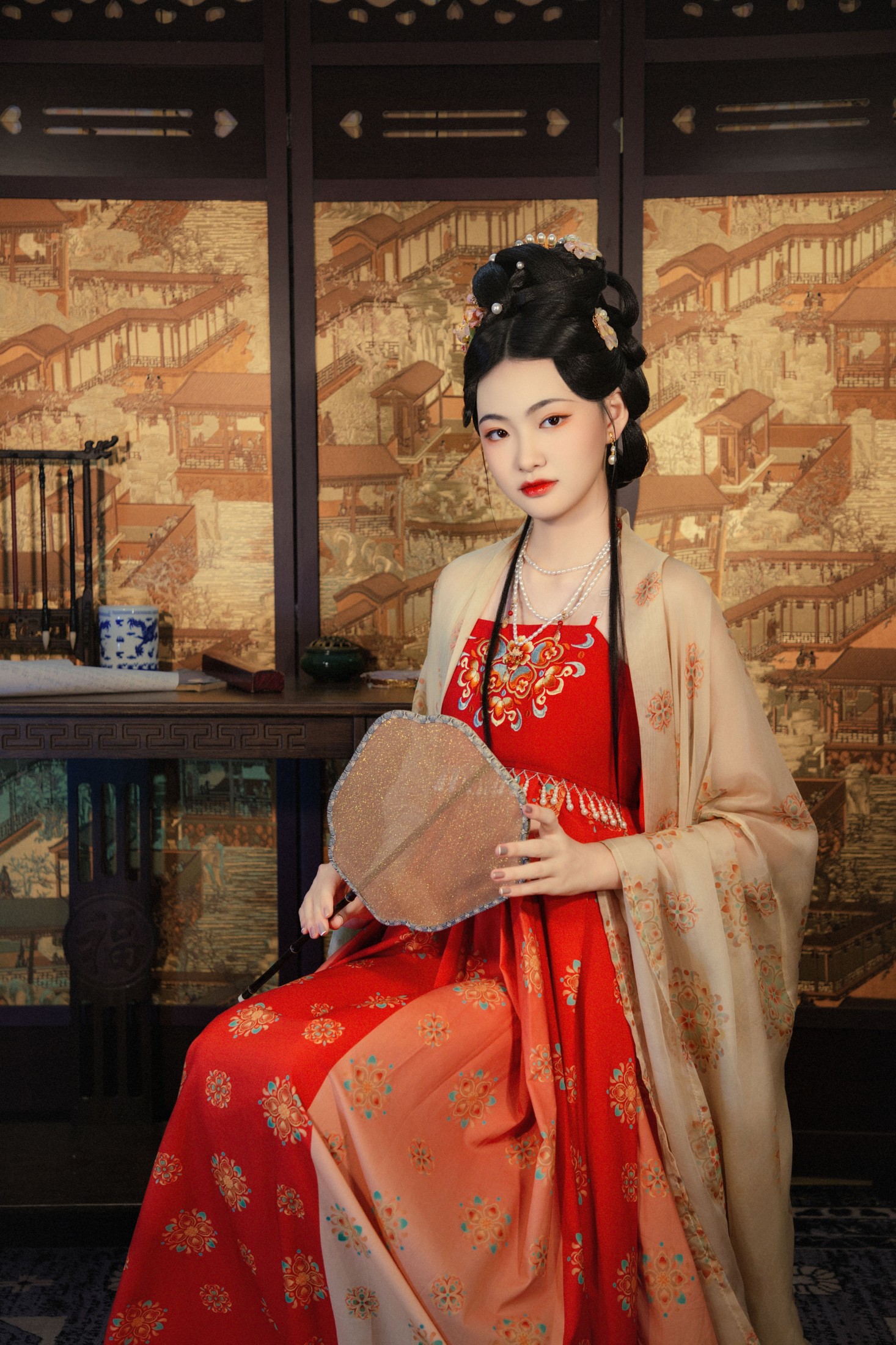 花怜 – 《唐风美女》[16P] 插图1