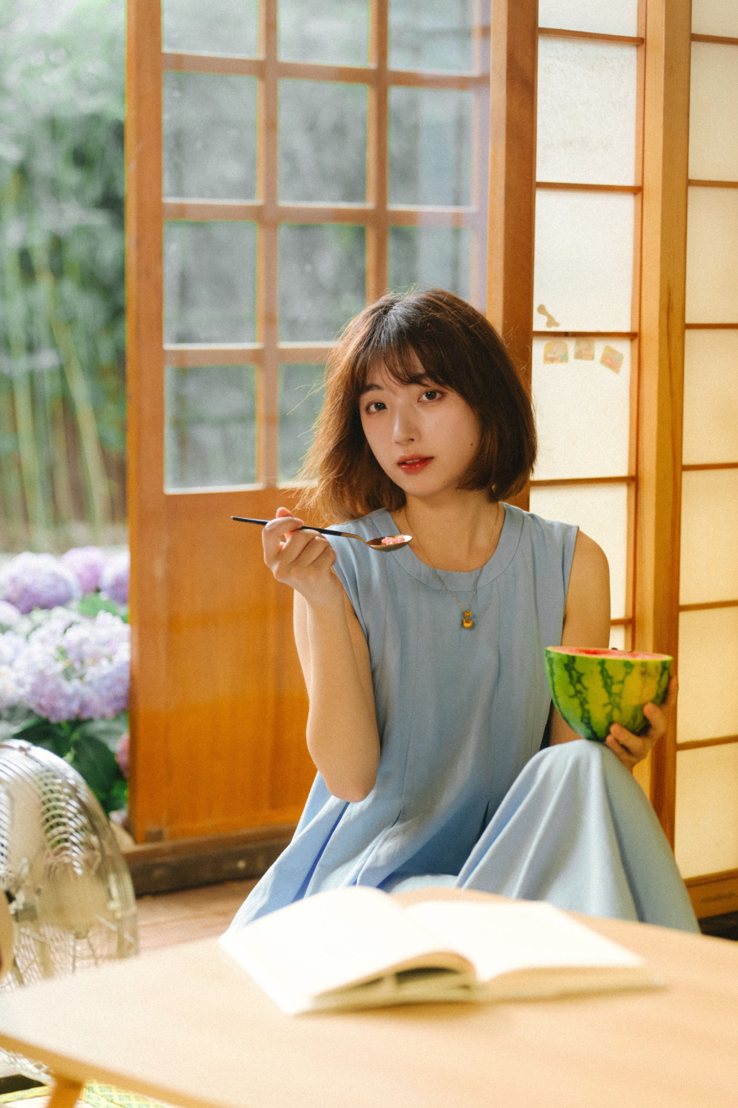 麻薯旎子 – 《尝一口西瓜味的夏天～》[60P] 插图1