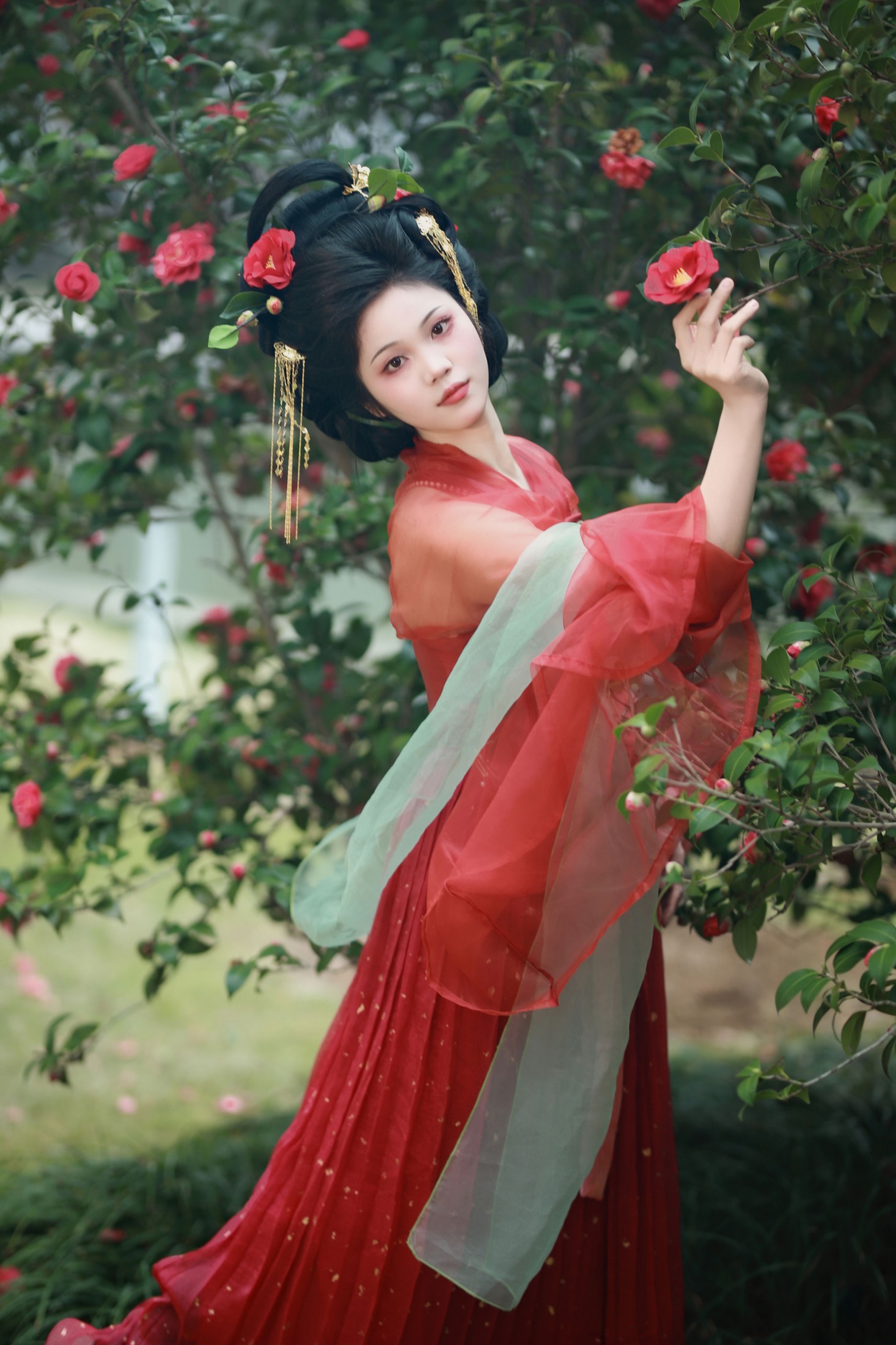 今天要去化妆玲 – 《茶花与花魁》[13P] 插图1
