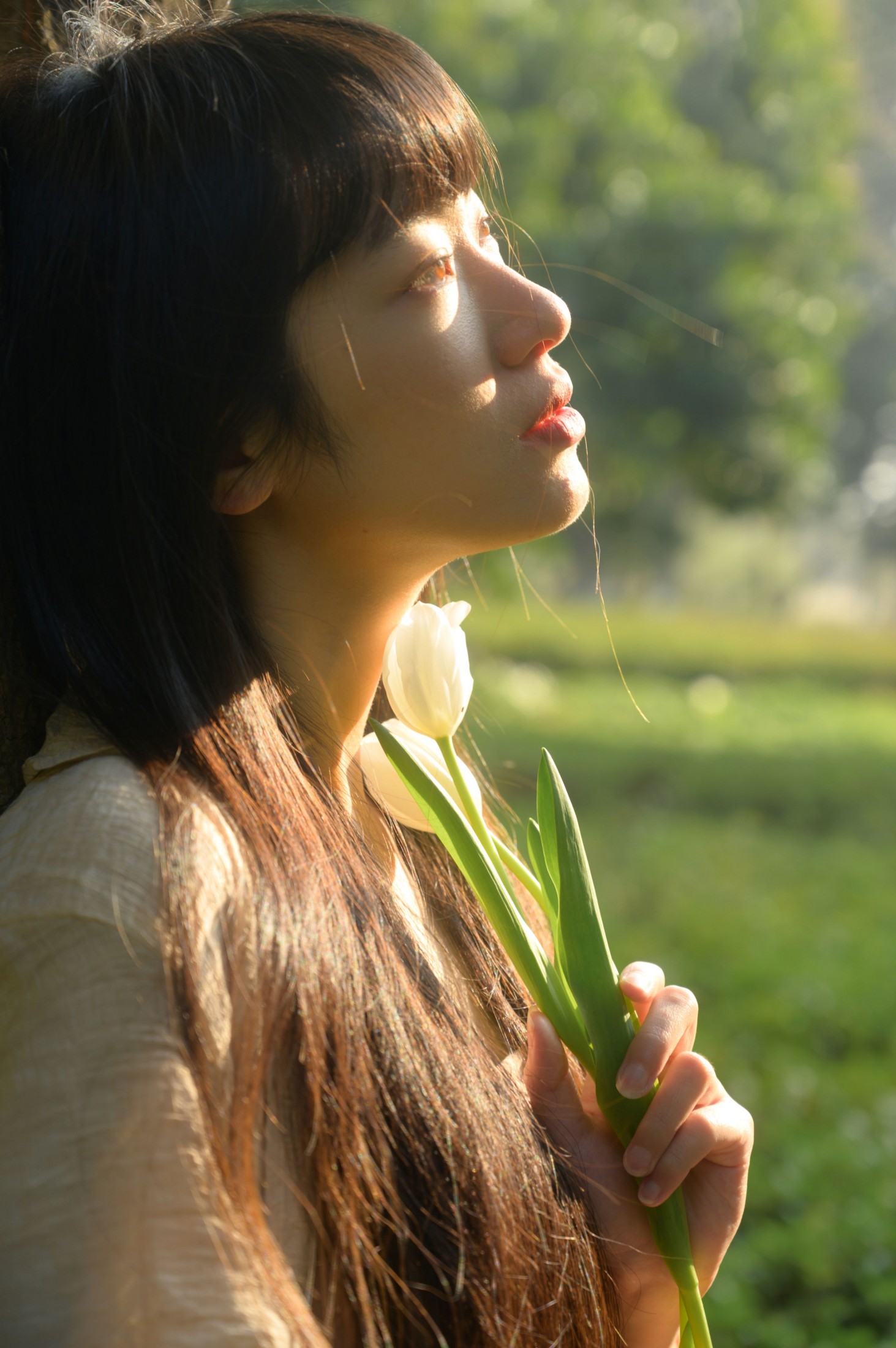 山野小果 – 《光与郁金香》[20P] 插图1