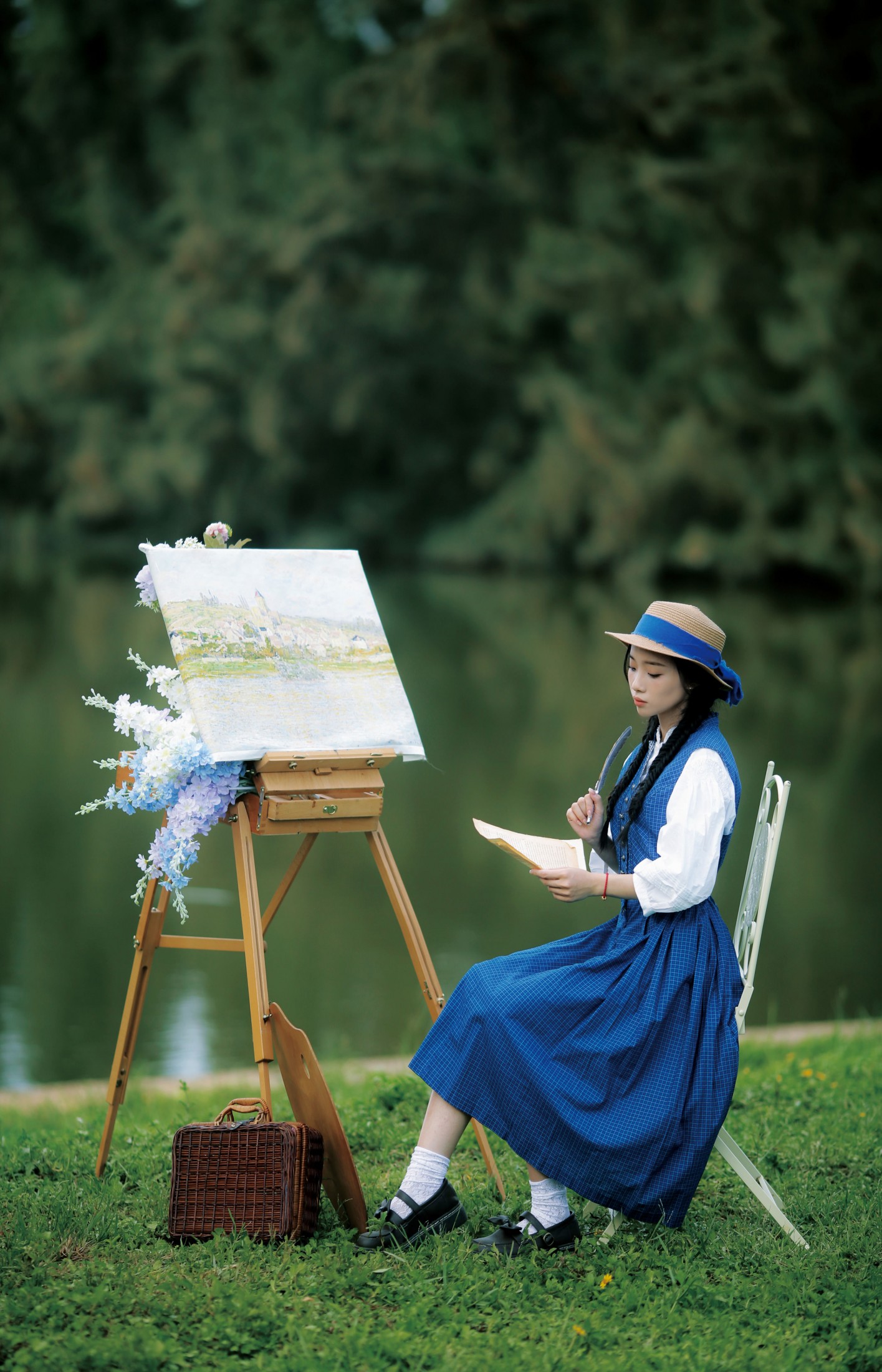  – 《湖边的少女》[16P] 插图1