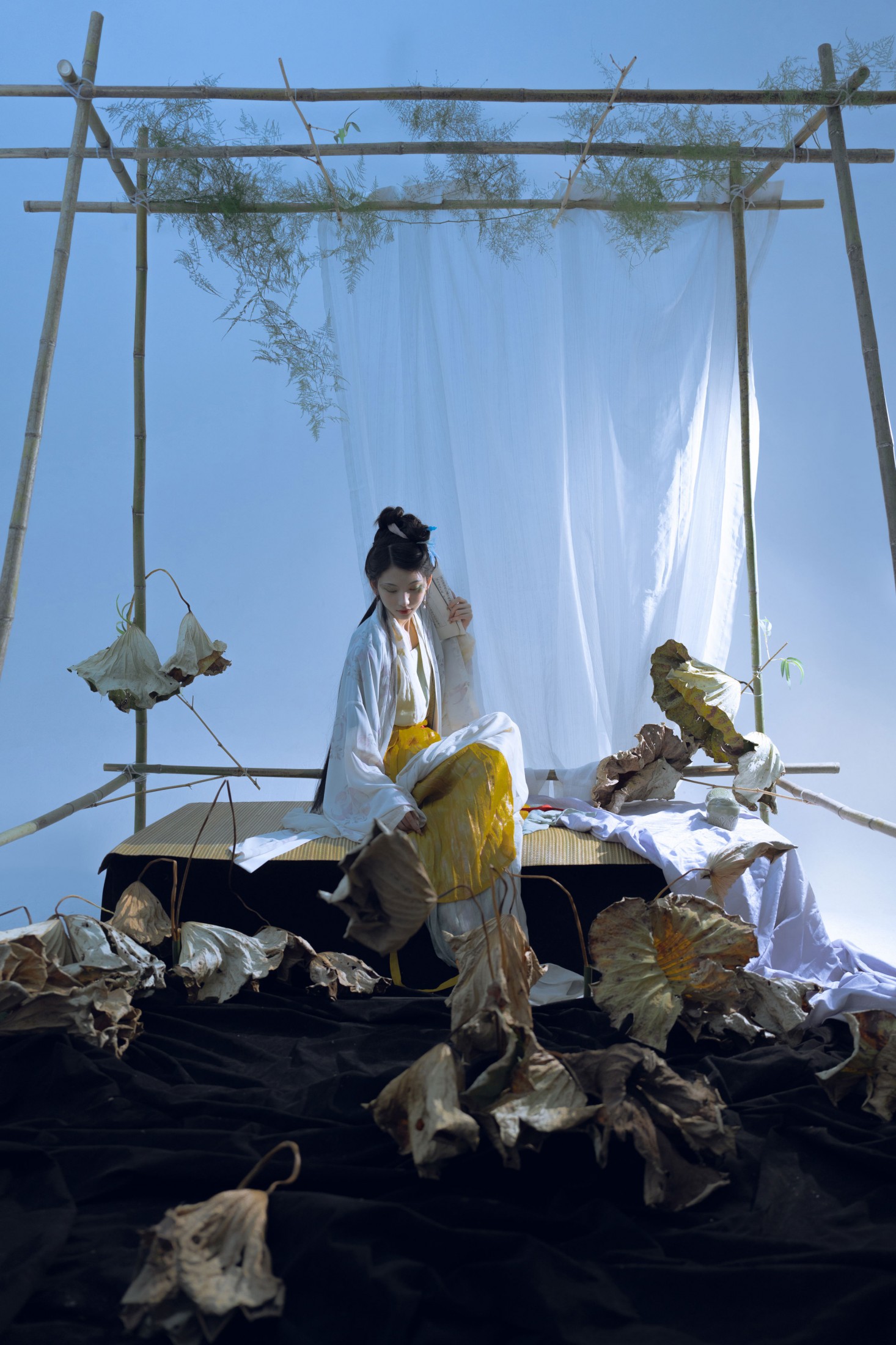 二一芝 – 《留得残荷听雨声》[28P] 插图1