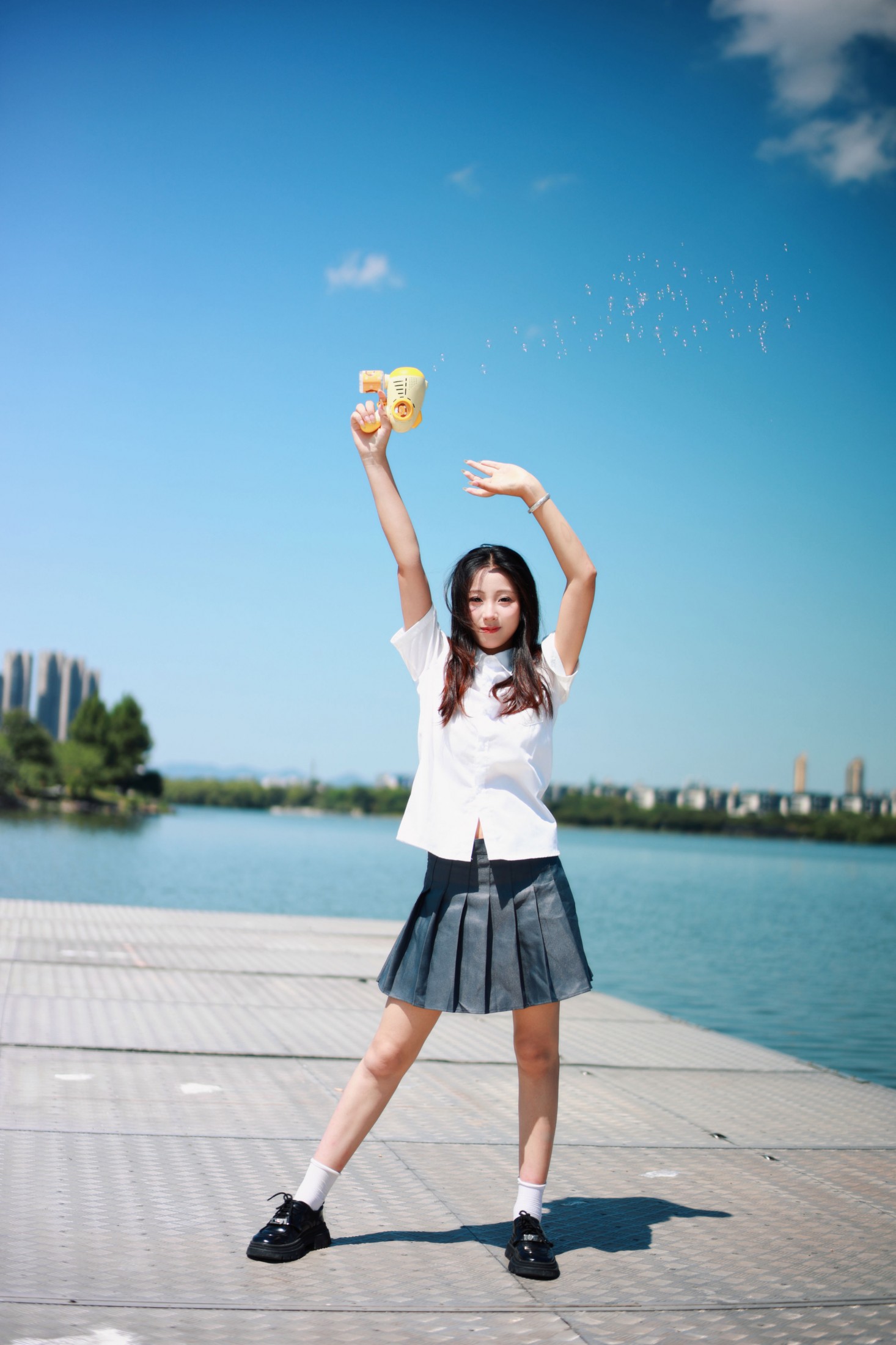 小u – 《湖边日系jk》[33P] 插图4