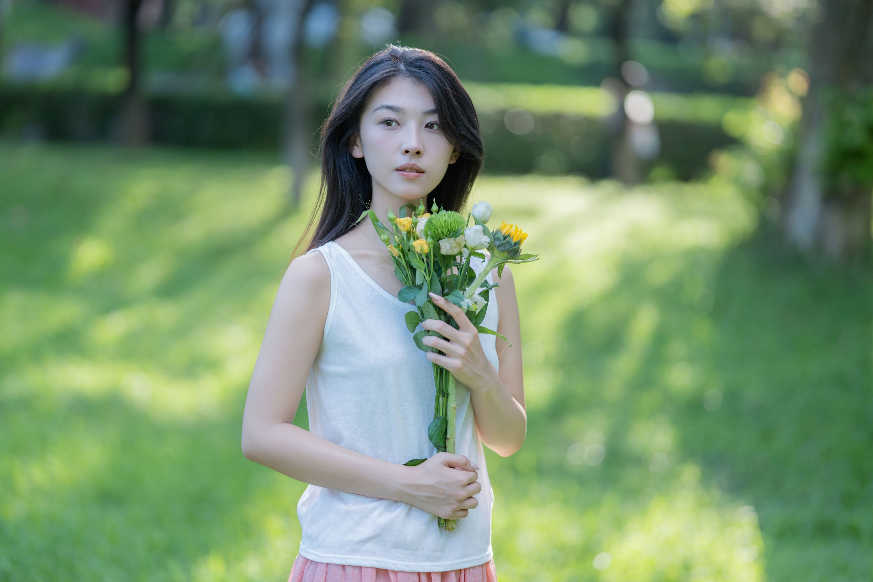 小鹿 – 《花与少女的温柔诗》[63P] 插图1