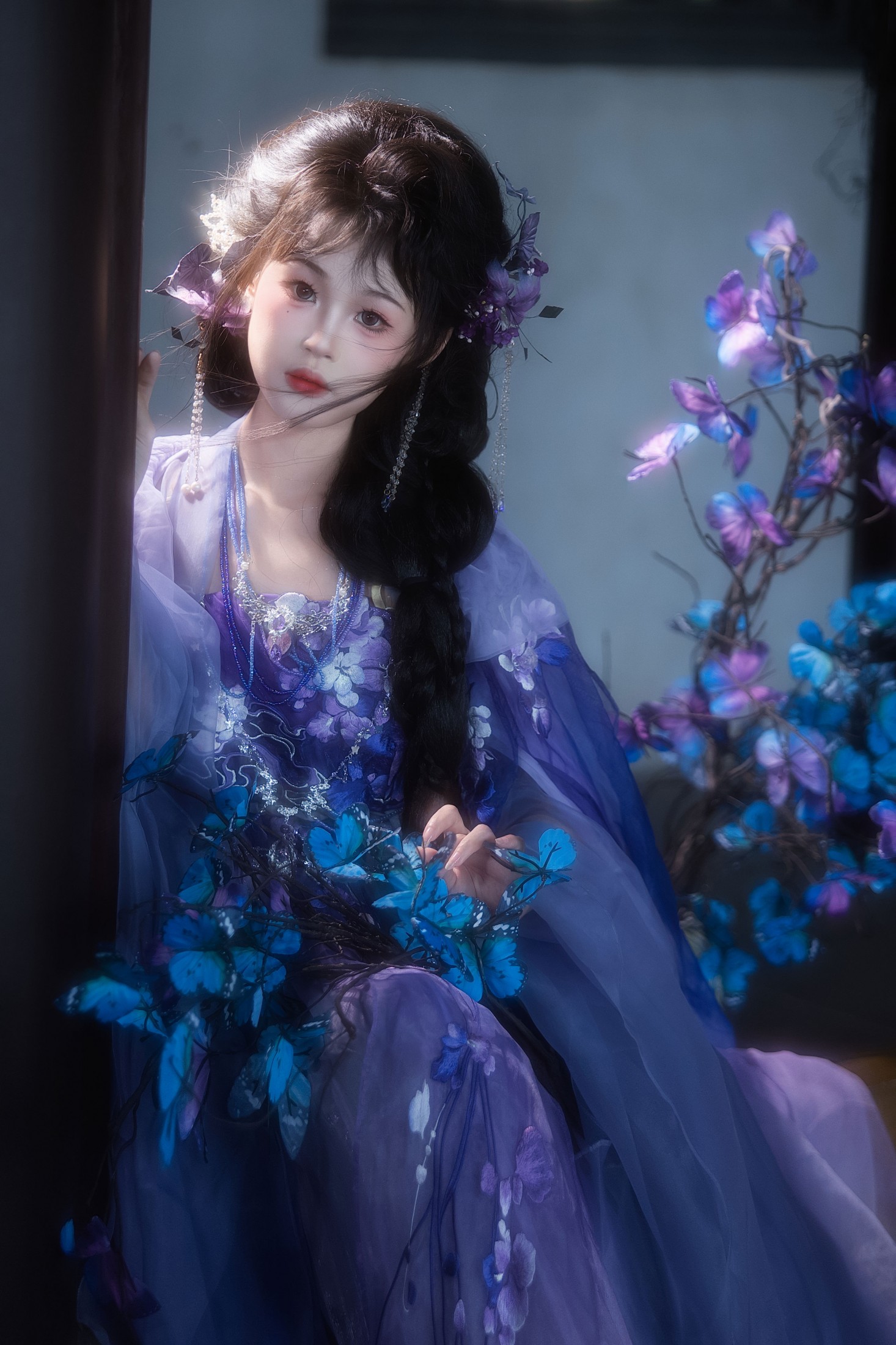 丸子不吃辣 – 《紫蝶》[18P] 插图1