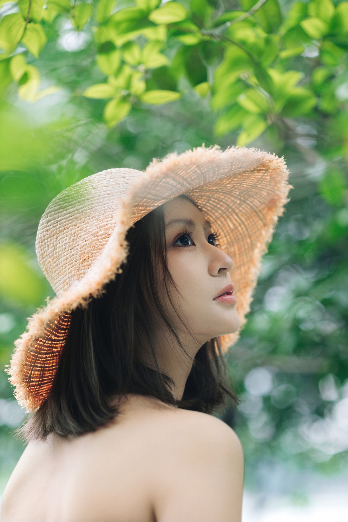 景猪 – 《阴天白裙》[25P] 插图1