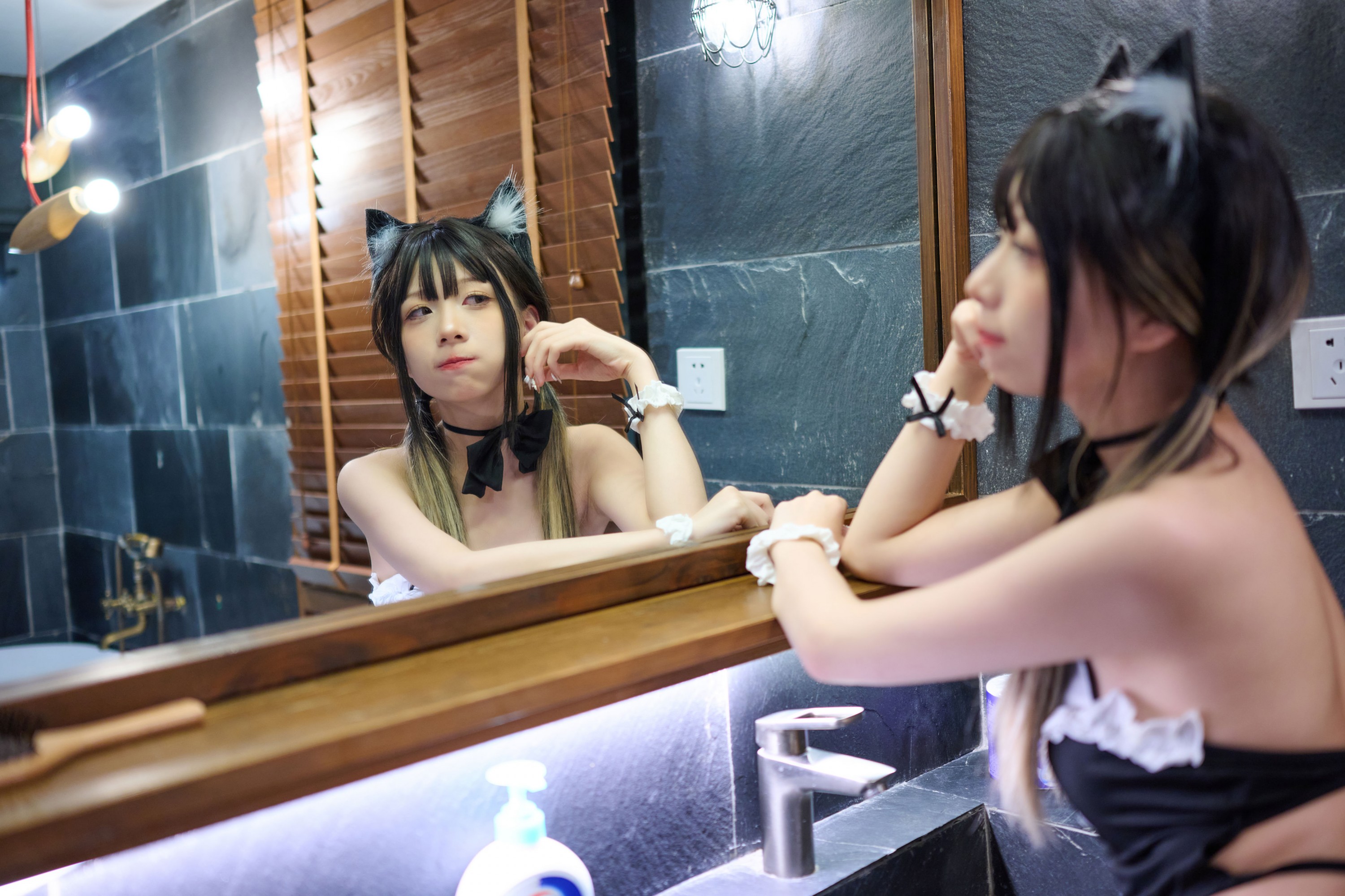琴玖久 – 《小猫娘的午后》[18P] 插图1