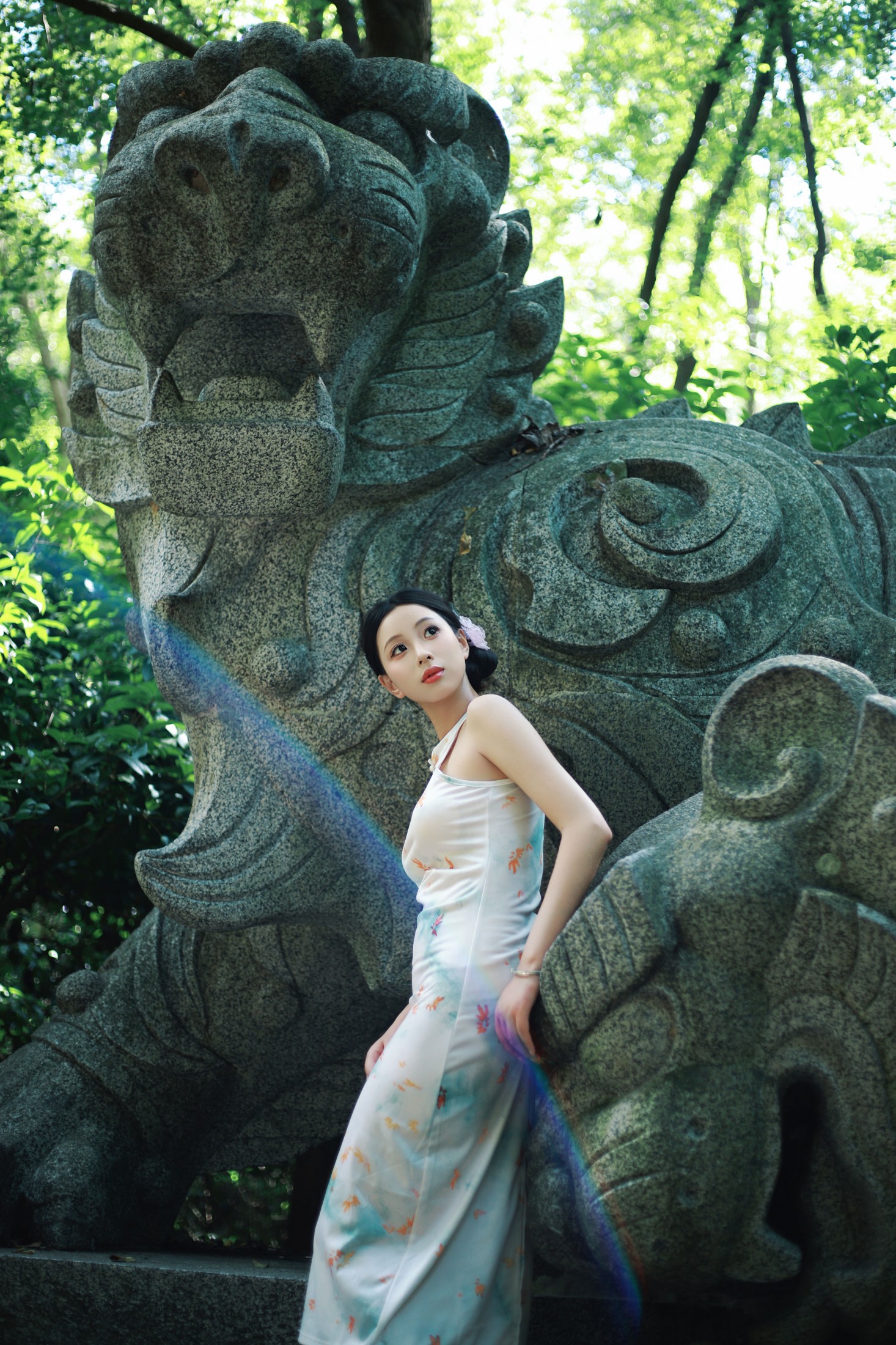 小u – 《虎跑旗袍》[84P] 插图1