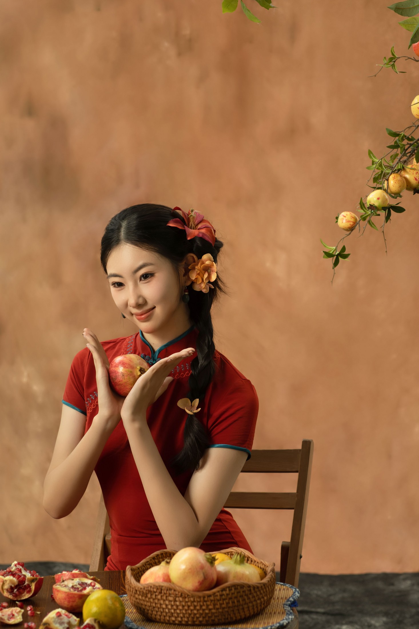 阿布力冰 – 《石榴少女》[13P] 插图1