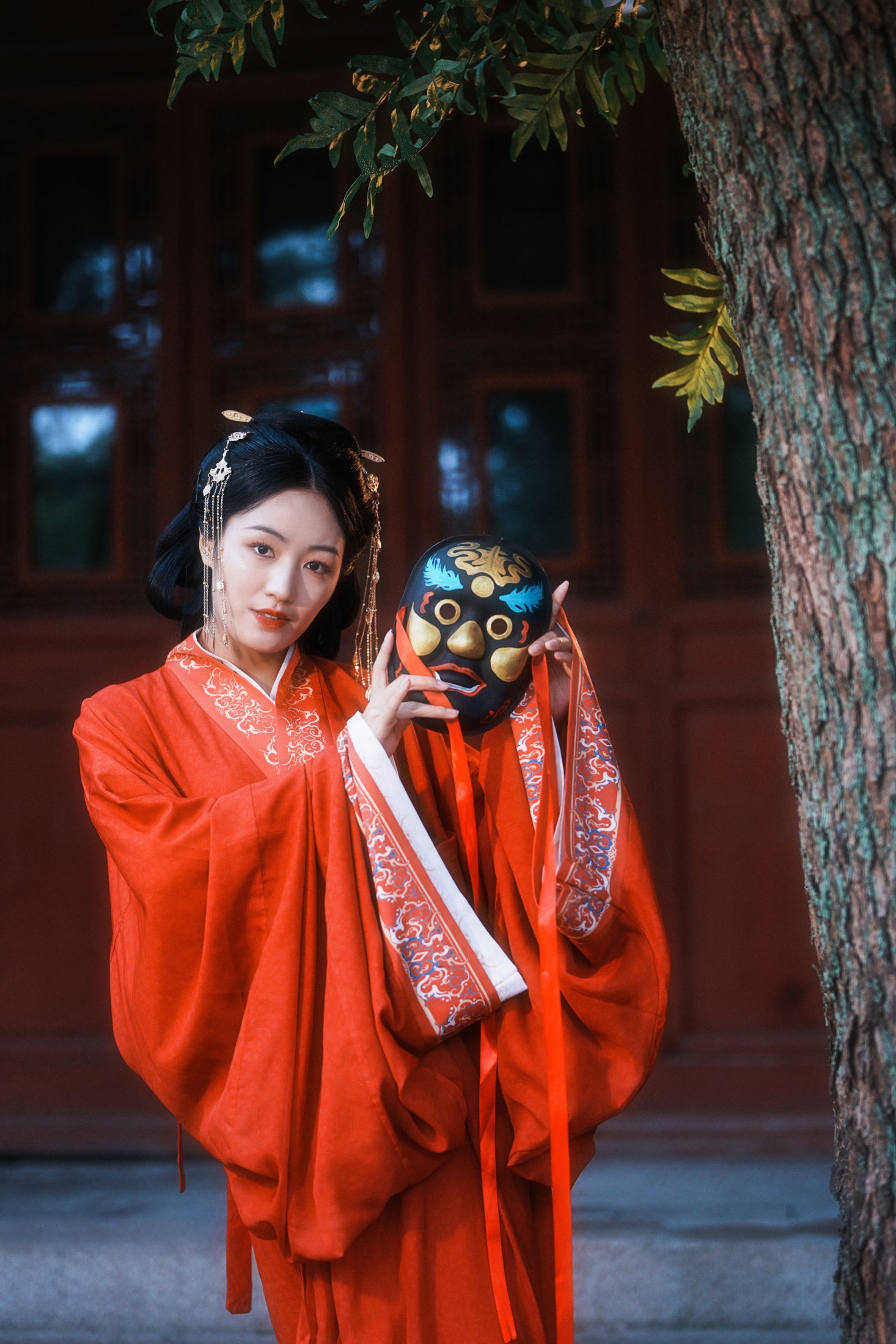 藤_藤藤小姐 – 《古风人像拍摄-华林寺-温馨》[14P] 插图1