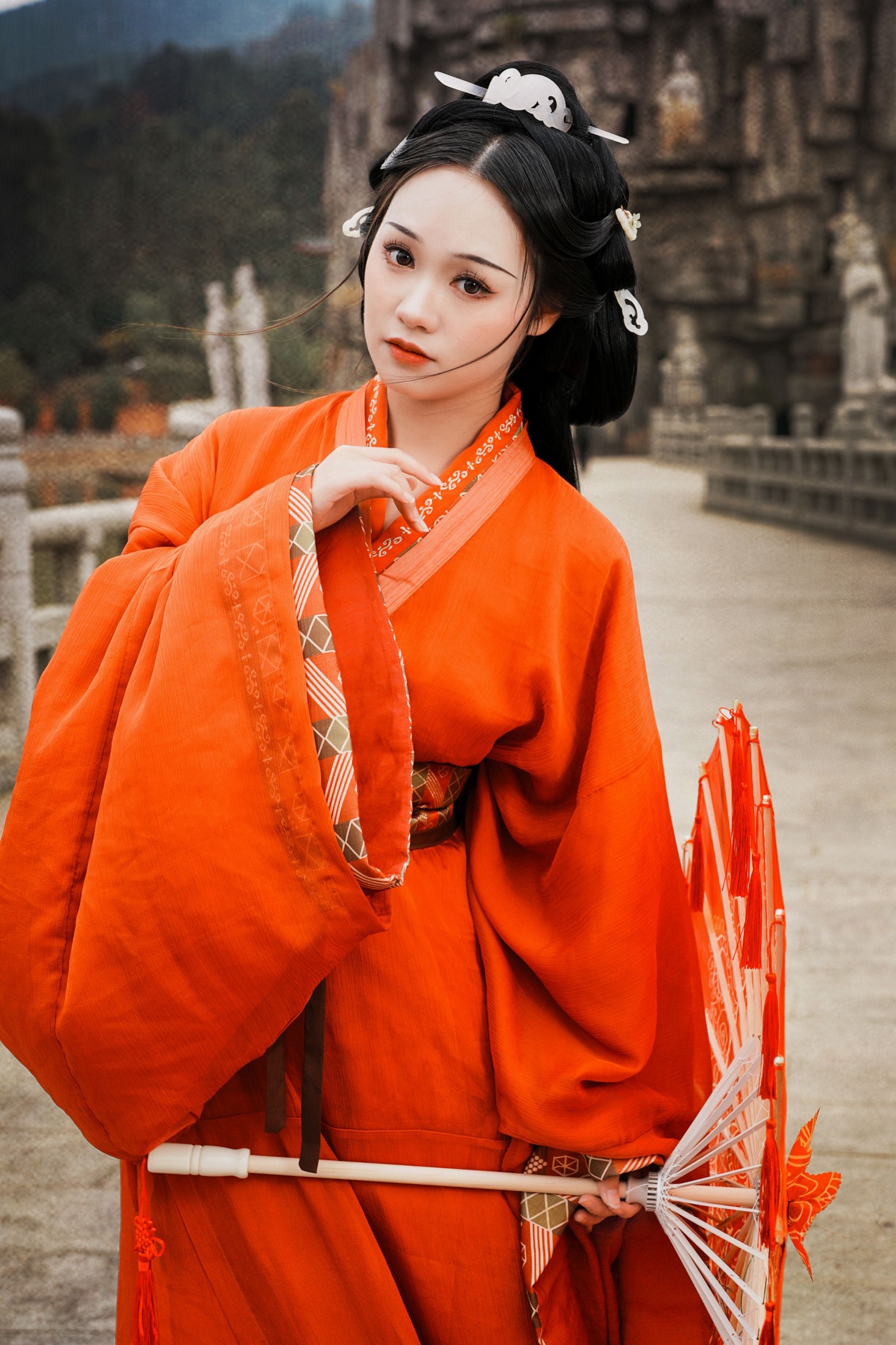 泱泱泱呀 – 《古风人像拍摄-万佛寺-泱泱》[31P] 插图3