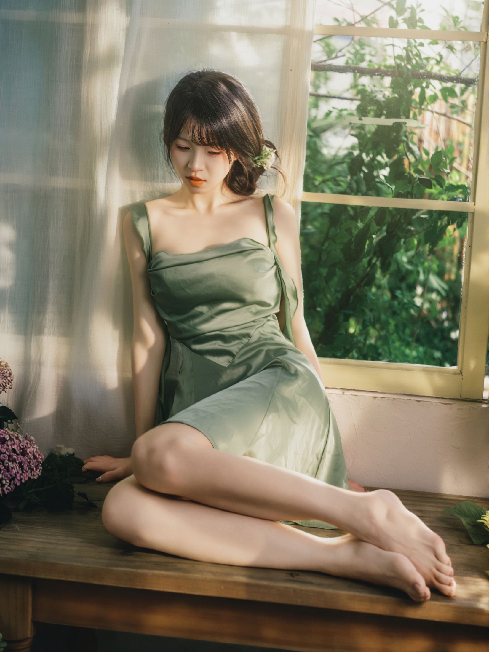 妮一 – 《绿荫阳光》[23P]